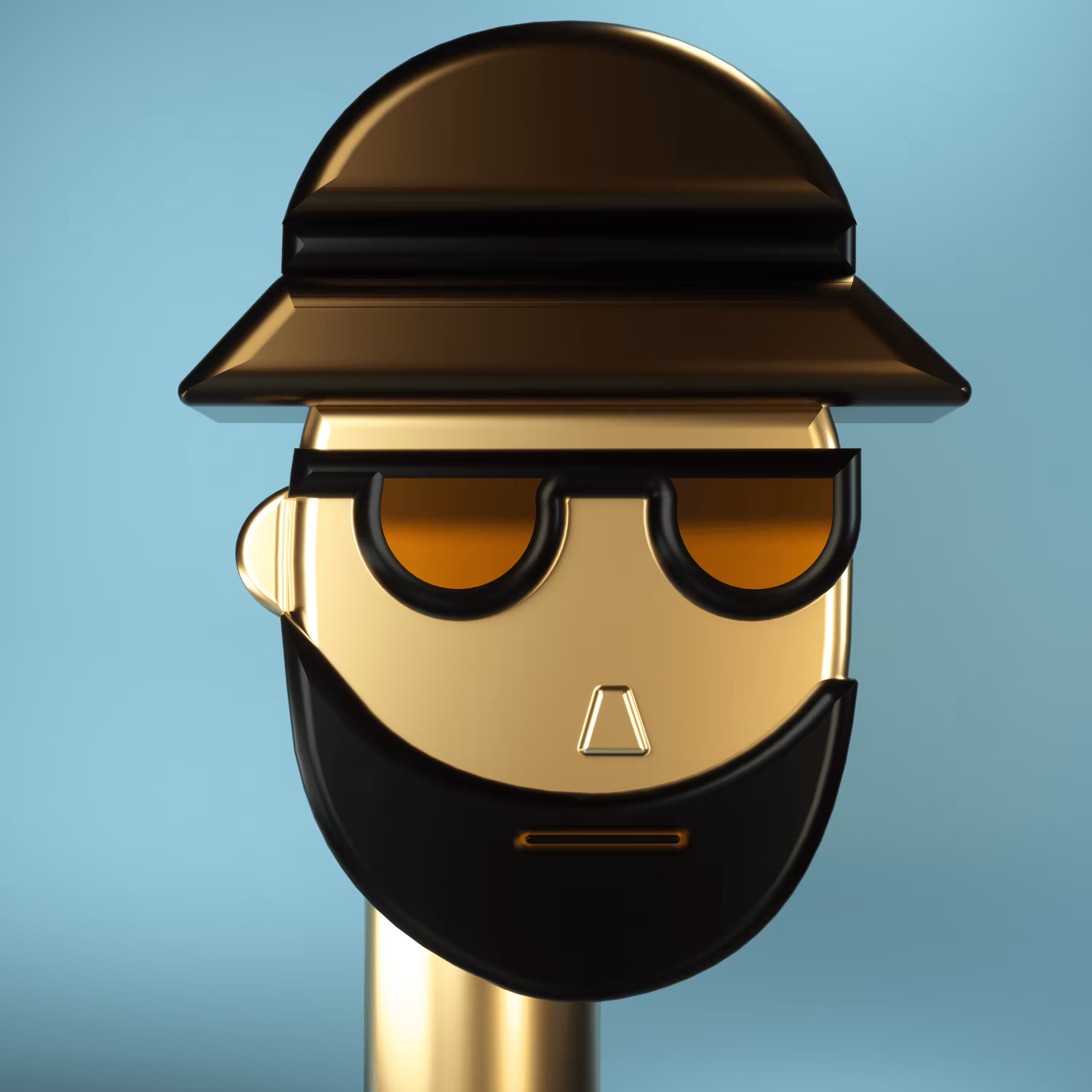 3D Chrome Punk #0913