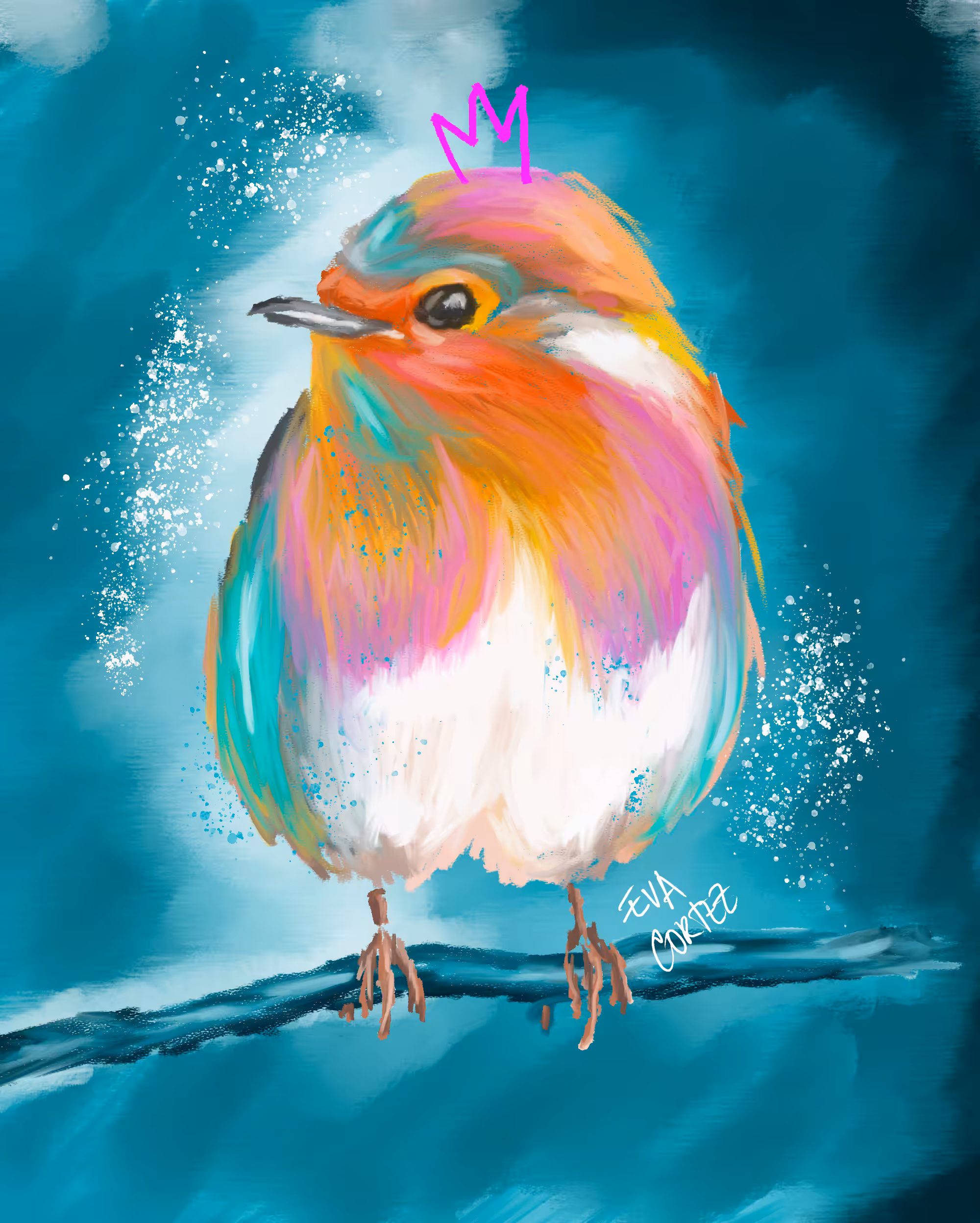 Ave de mil colores