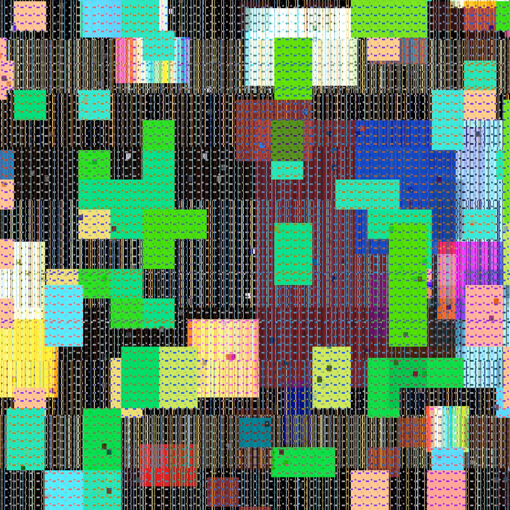 A Pixelated Dream Accumulations #8