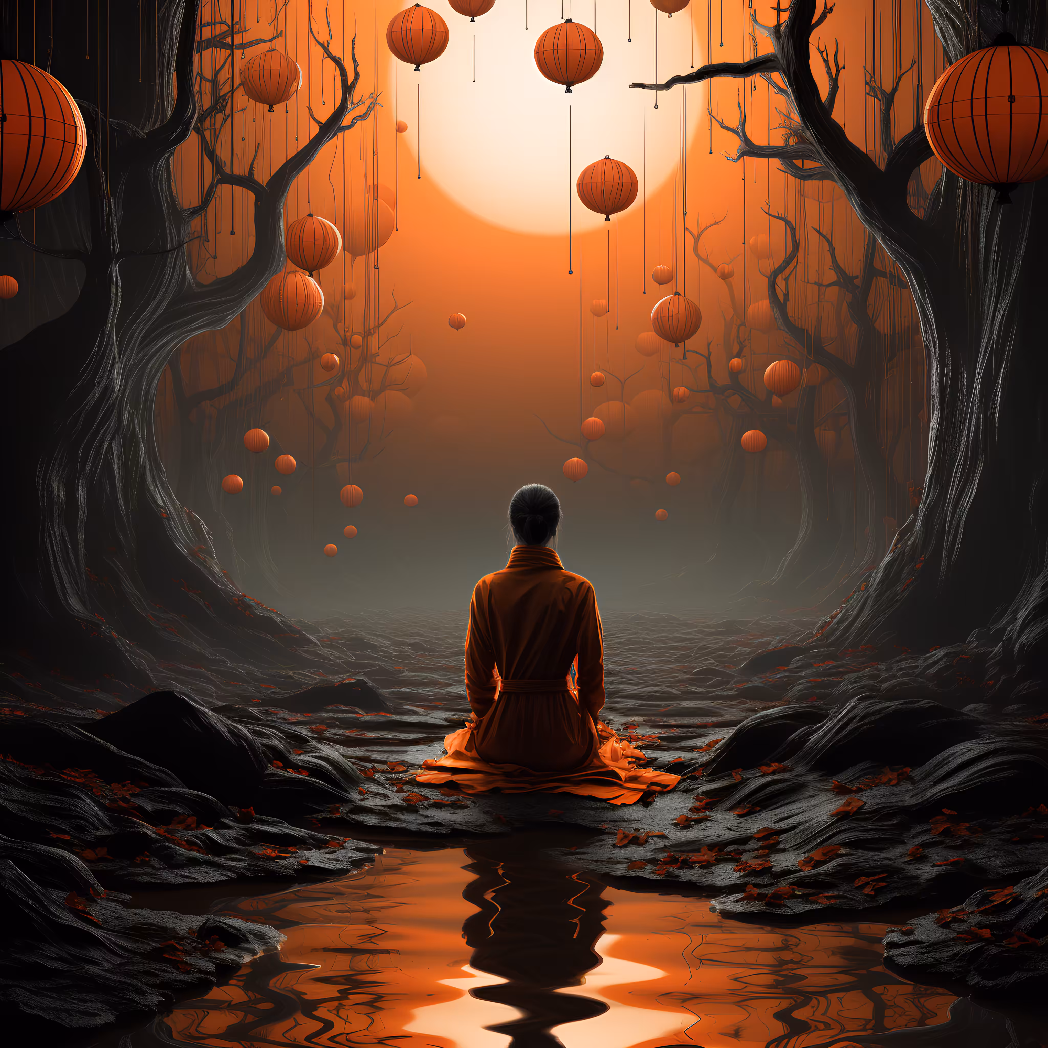 Orange Isolation #18