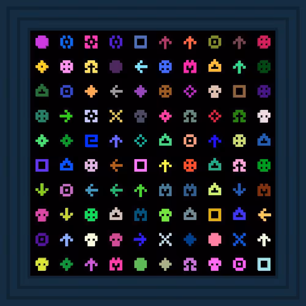 HIC ET NUNC :: Procedural Symbols #261/1000