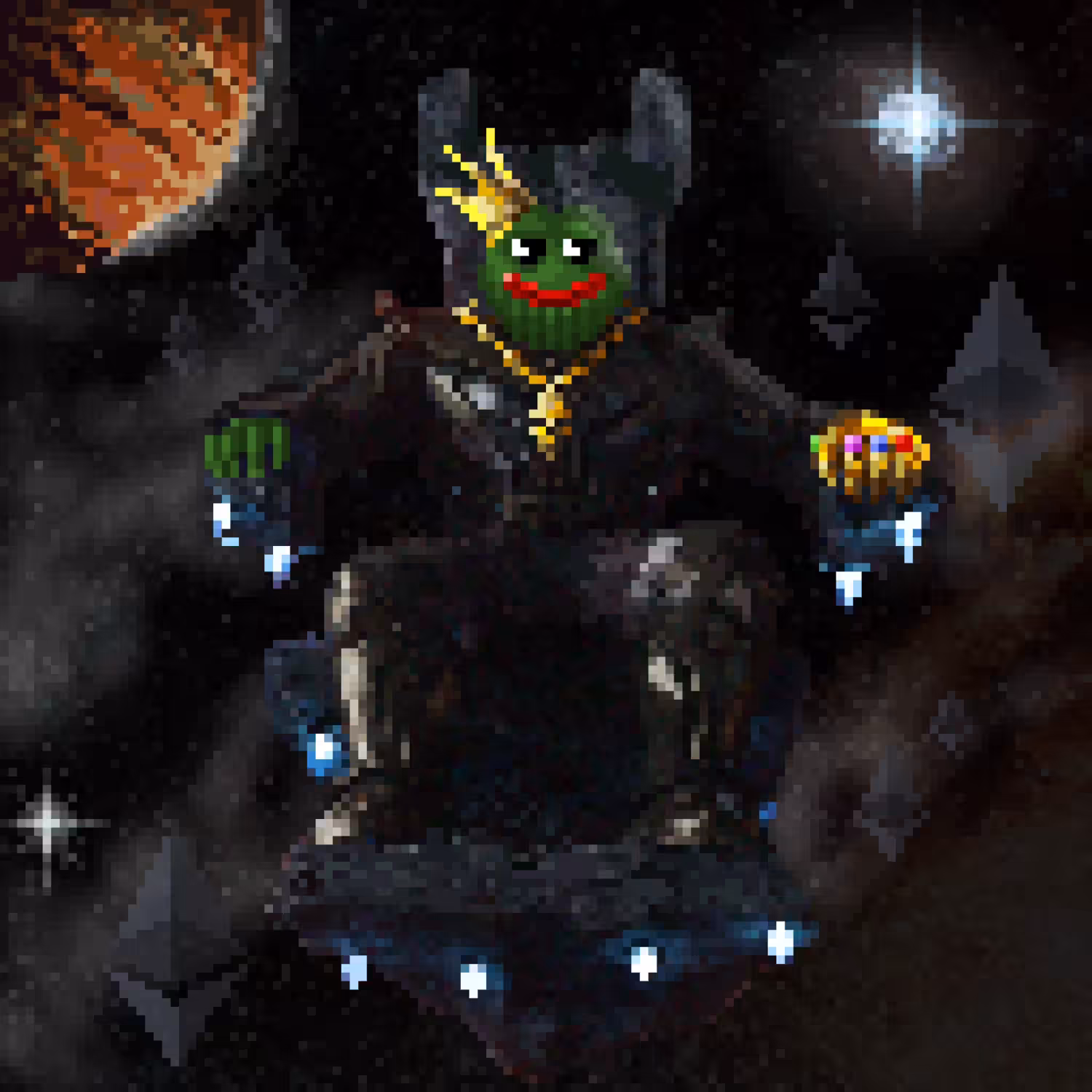 King of the new Pepe Universe 👑