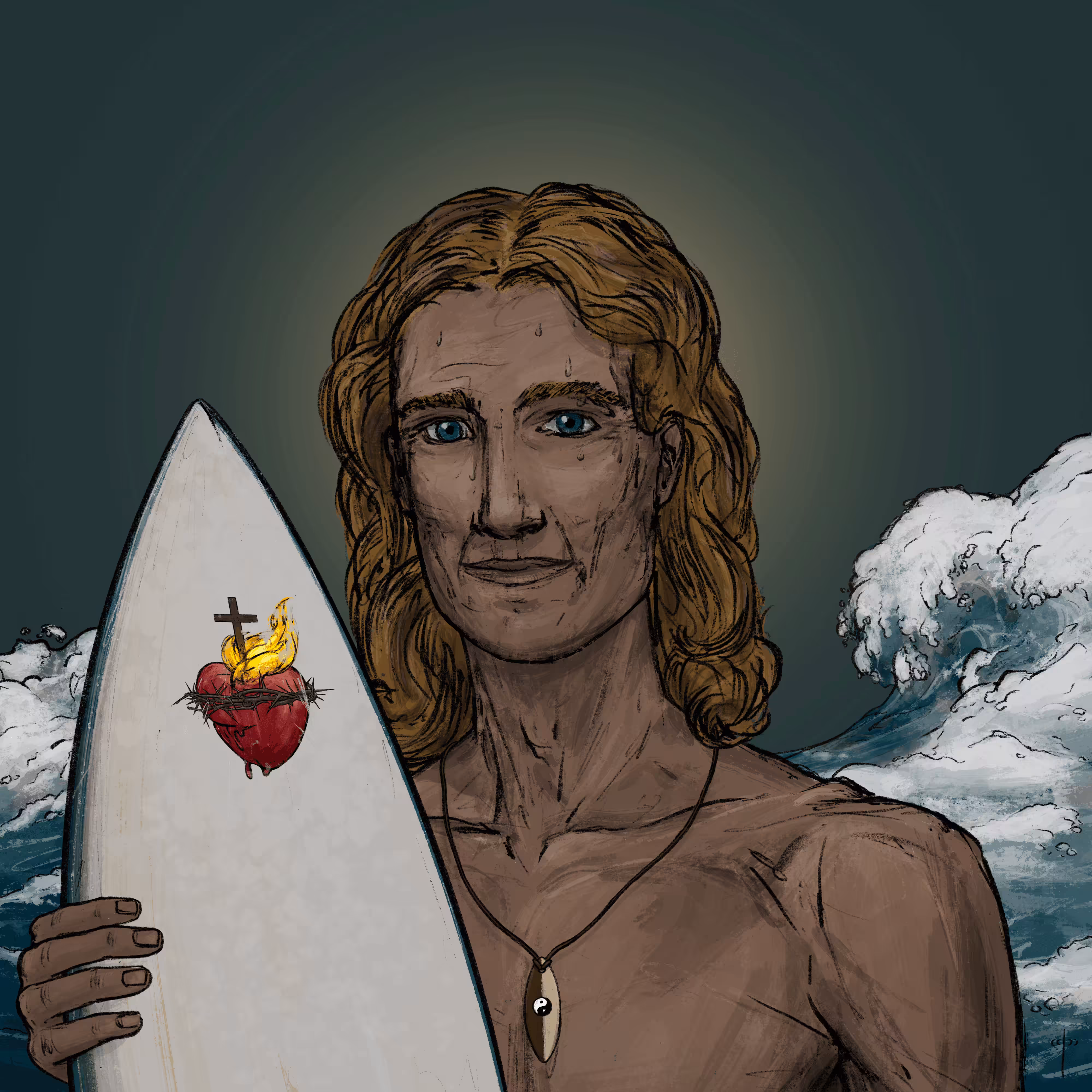 A MEN #40 - Surfer Christ