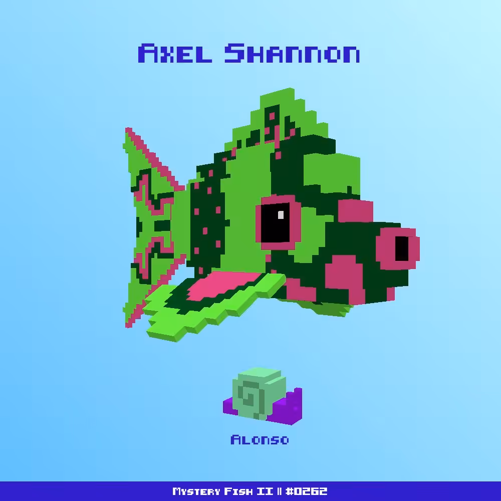 Axel Shannon :: Mystery Fish 0262/1000 