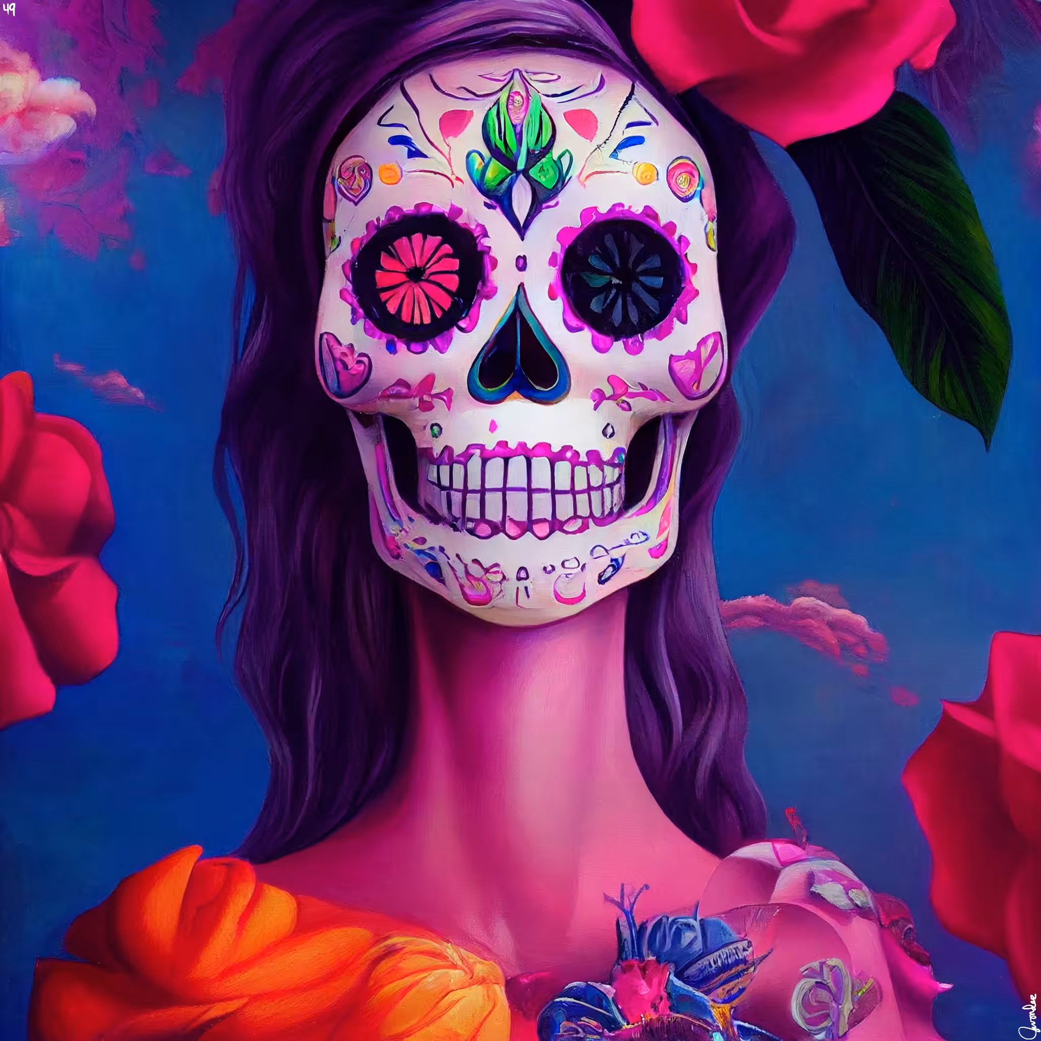 sugar skull #49
