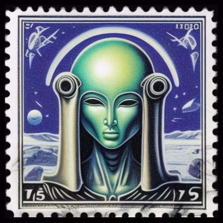 Intergalactic Stamp #16