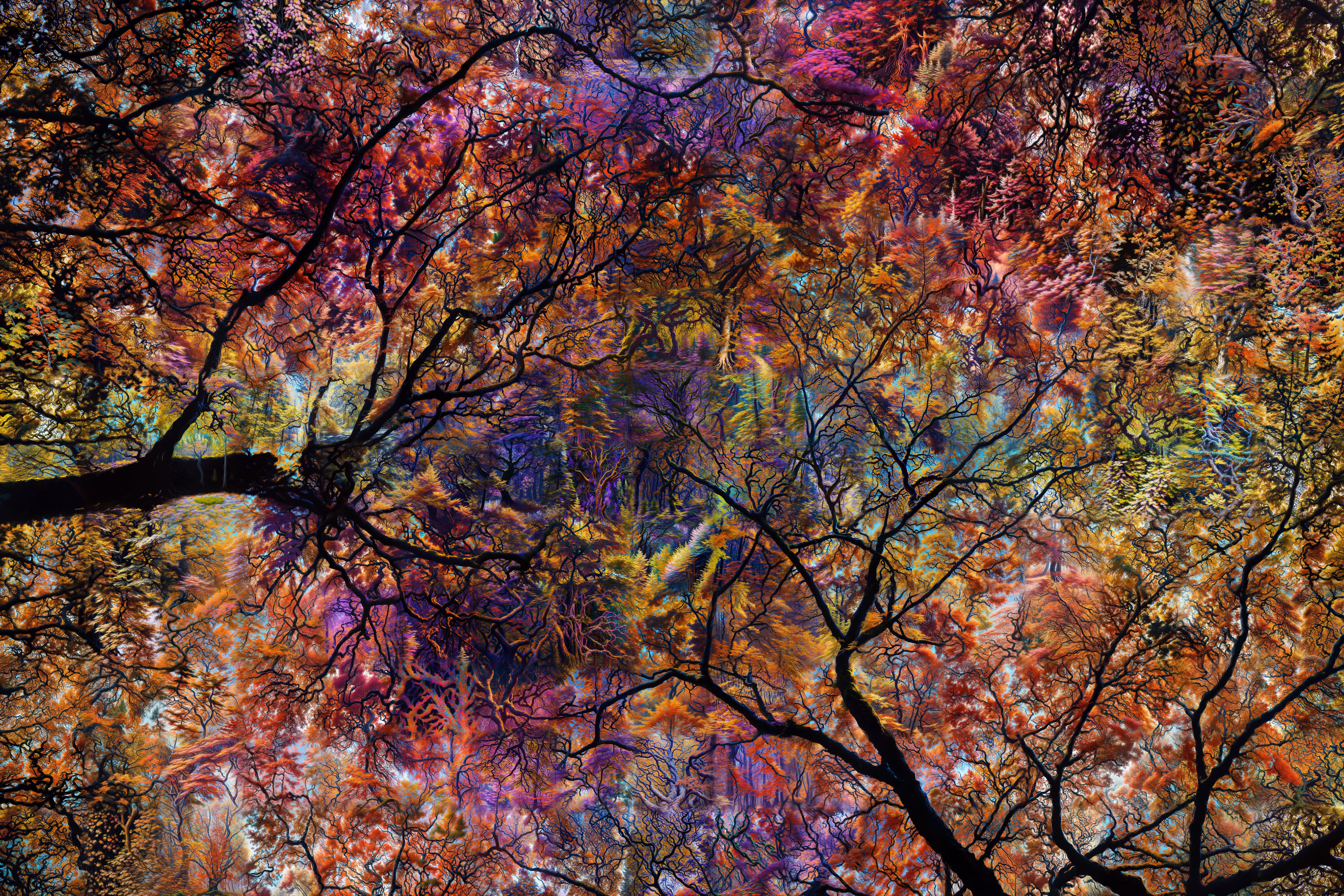 Chromatic Arboreal Wonderland