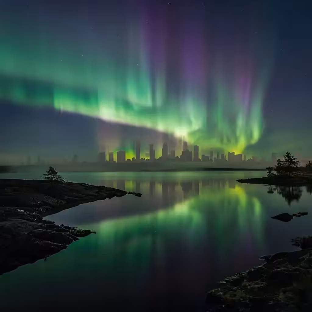 The Happy Valley: Northern lights
