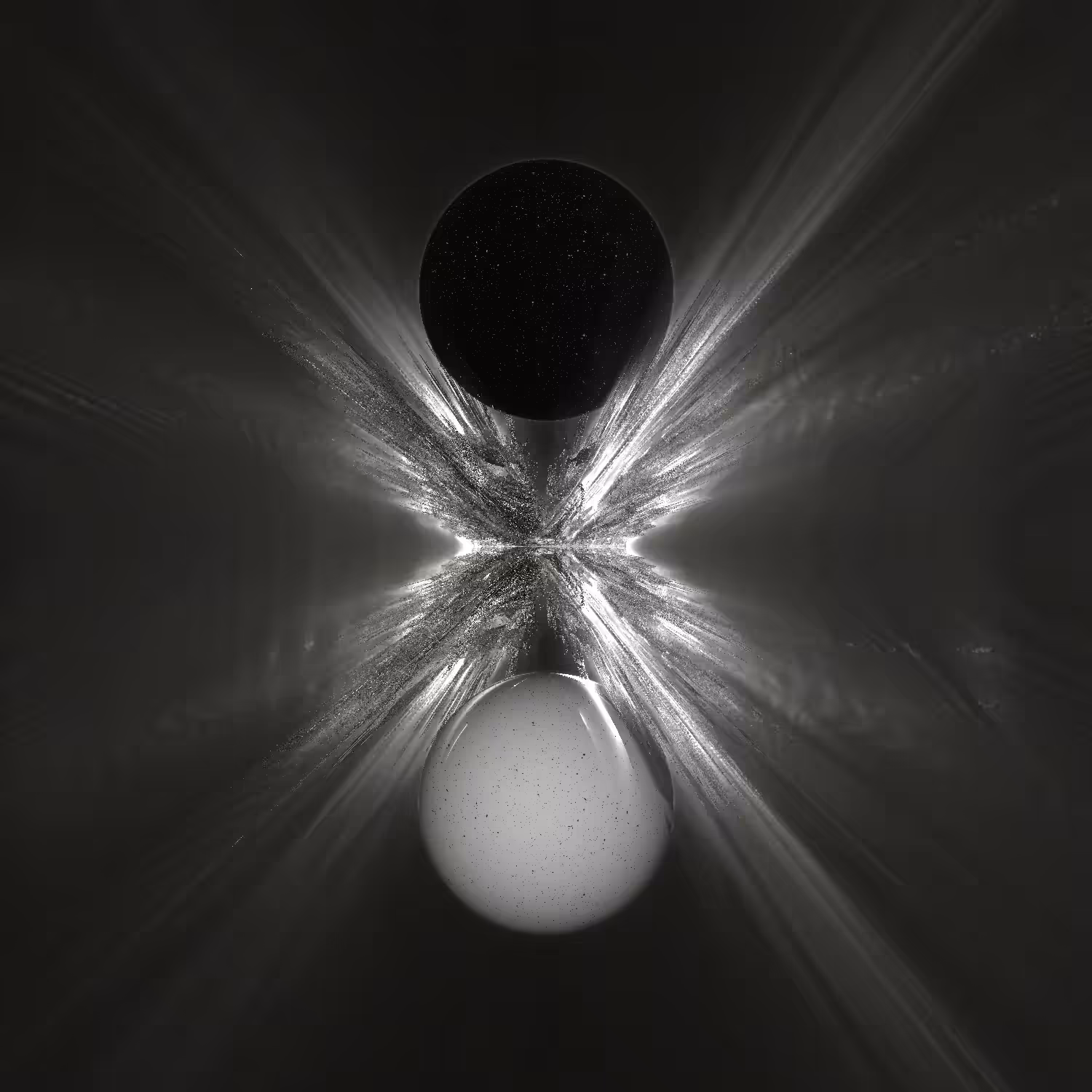 gravitationally collapsed scator