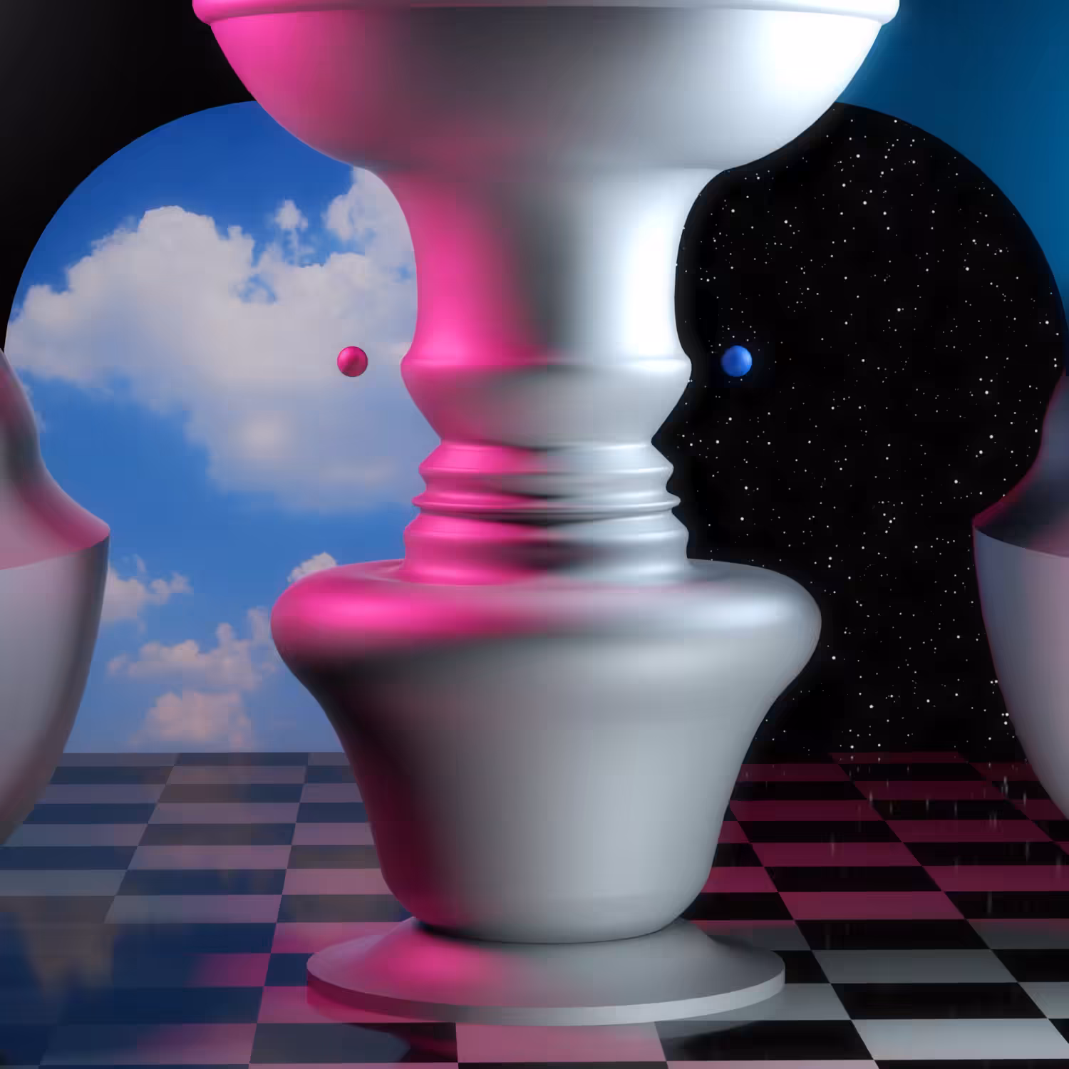 The Splitting Mirror of Parallel Realities