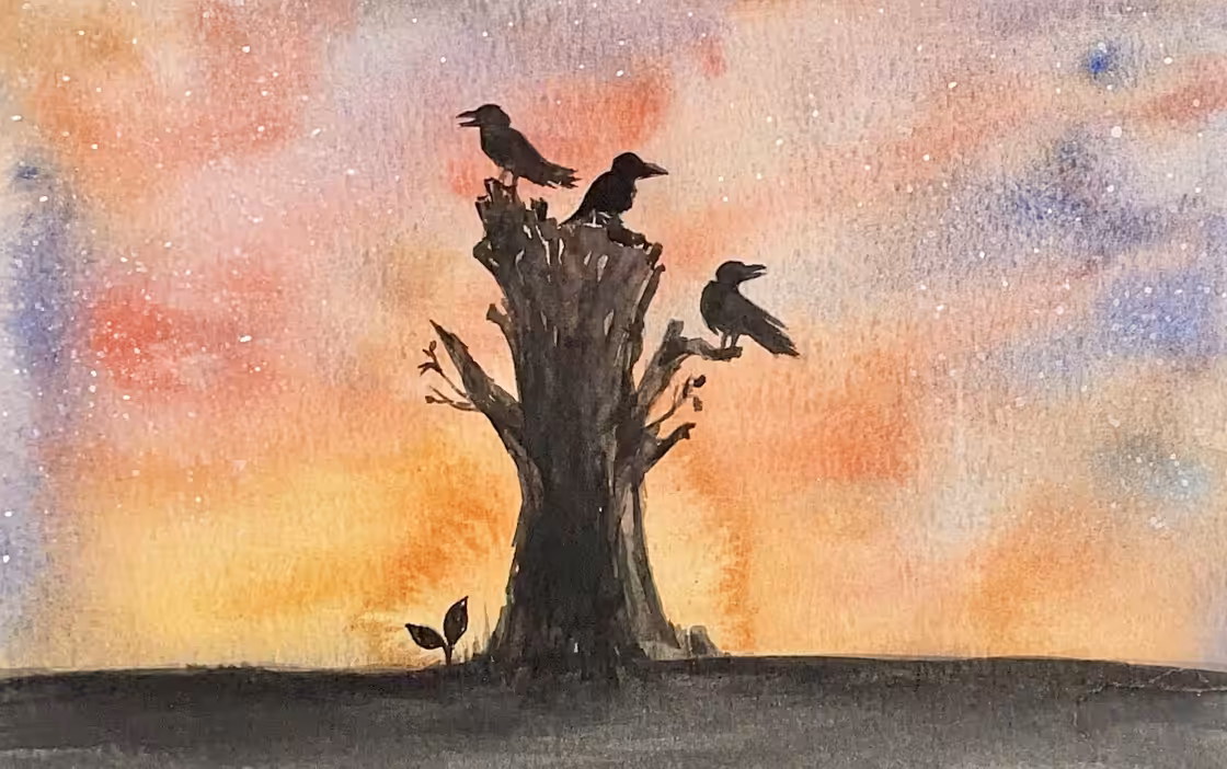 Crimson Corvus