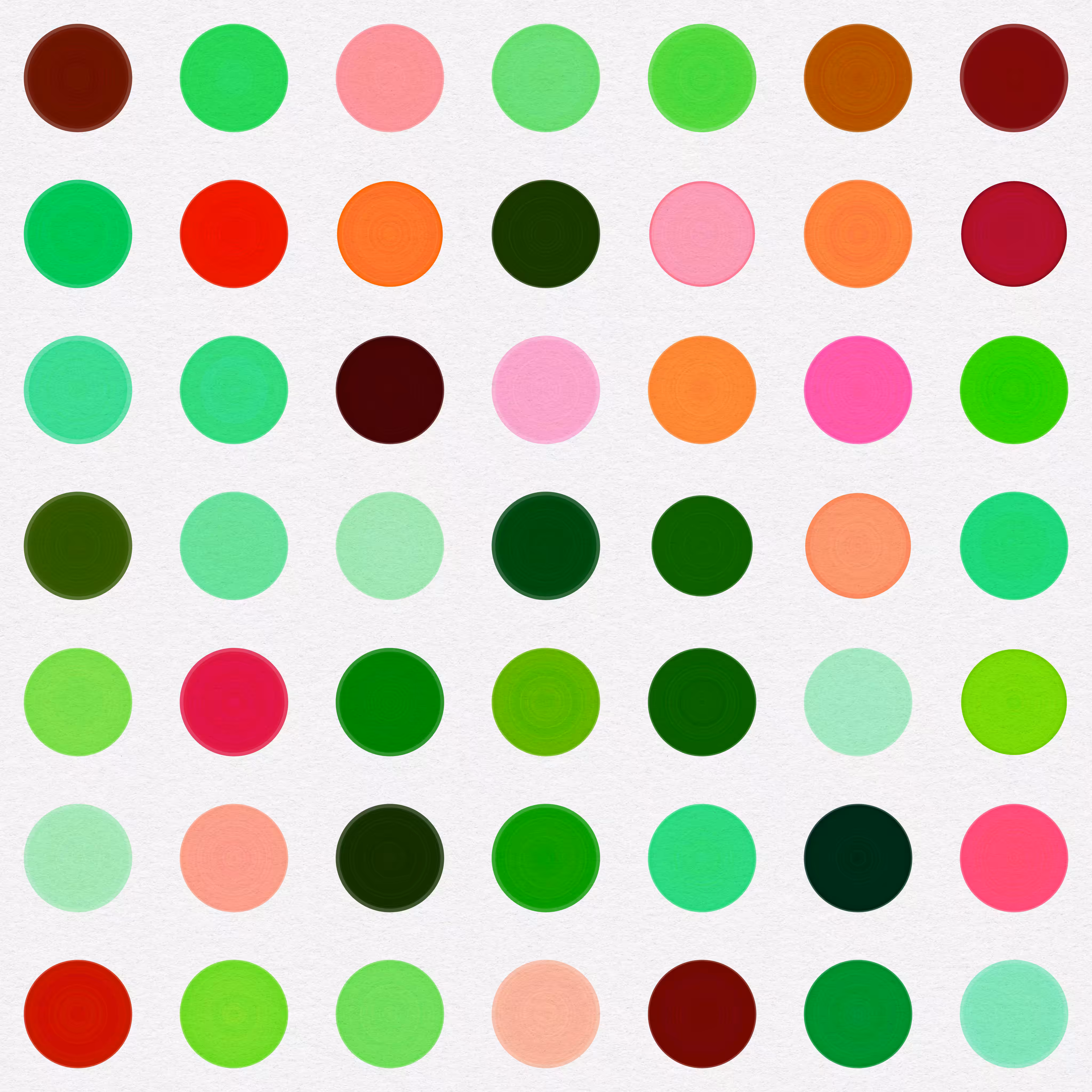 M'Fing Dots on a M'Fing Grid #124
