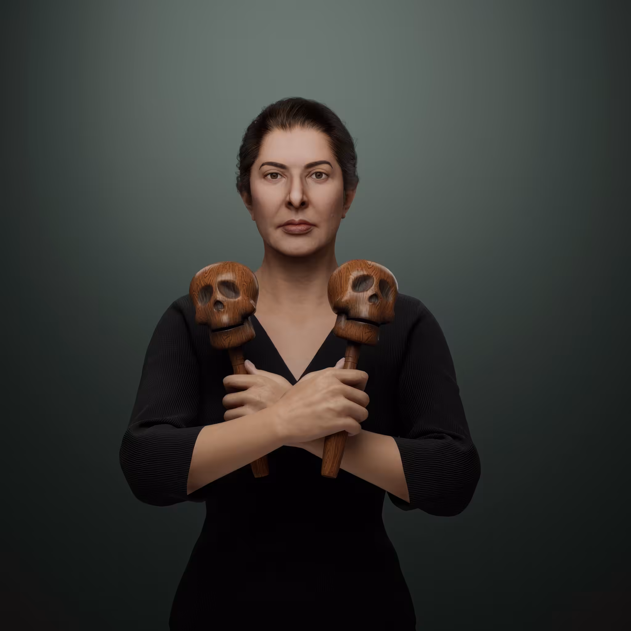 Portrait with Maracas #51