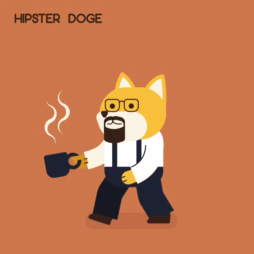 Hipster Doge