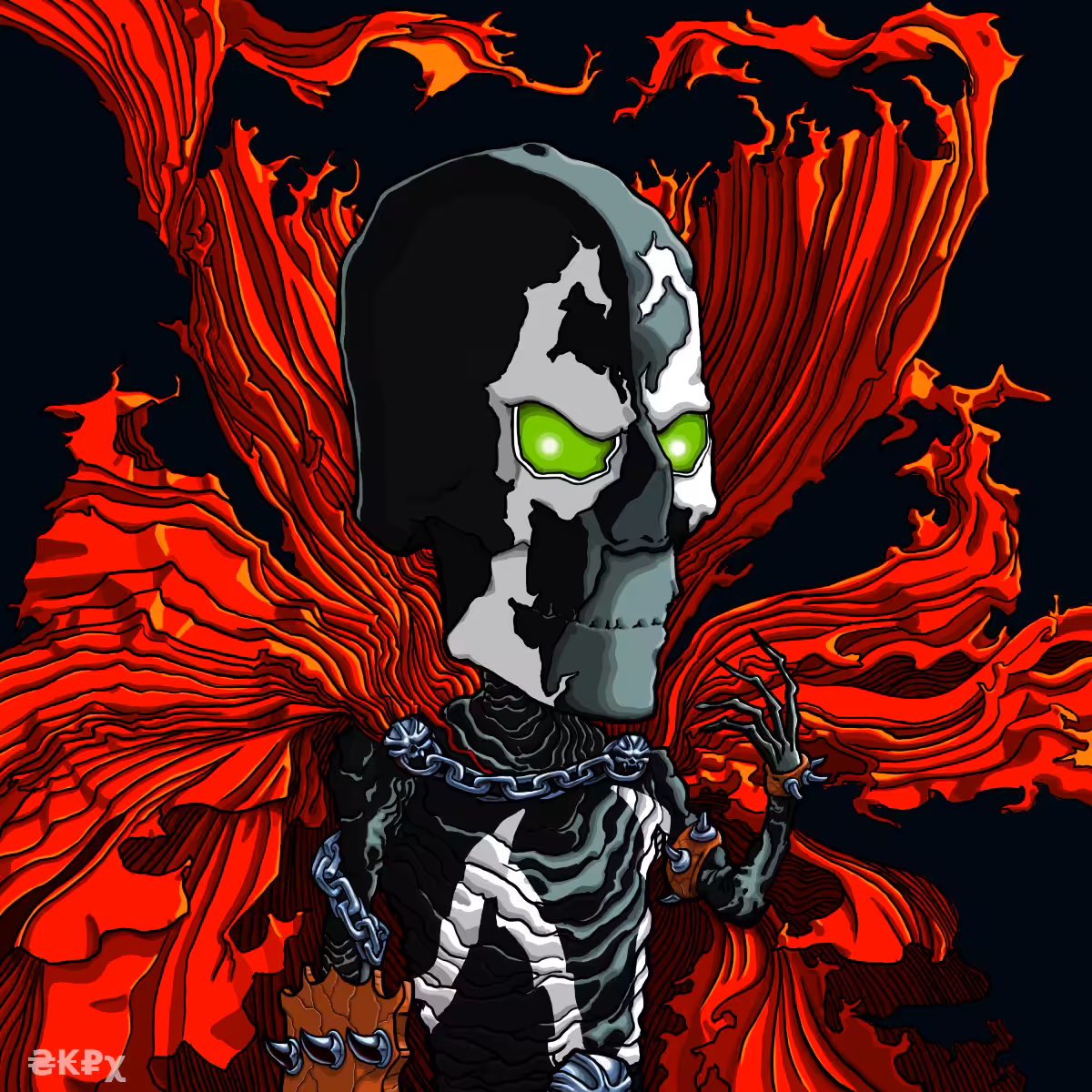 Skulls Portrait #24