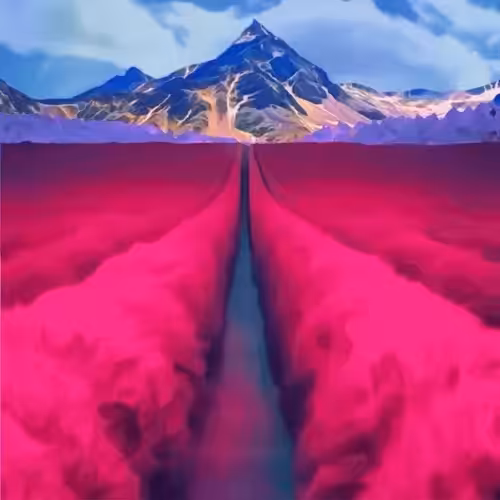 Generated Glitch Landscape #162
