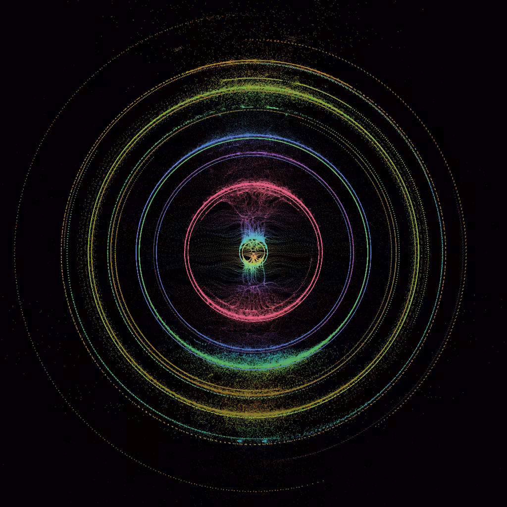 Clouds of Quantum Particles #8