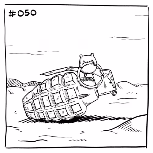 Suicidal Hamster #050 - Grenade