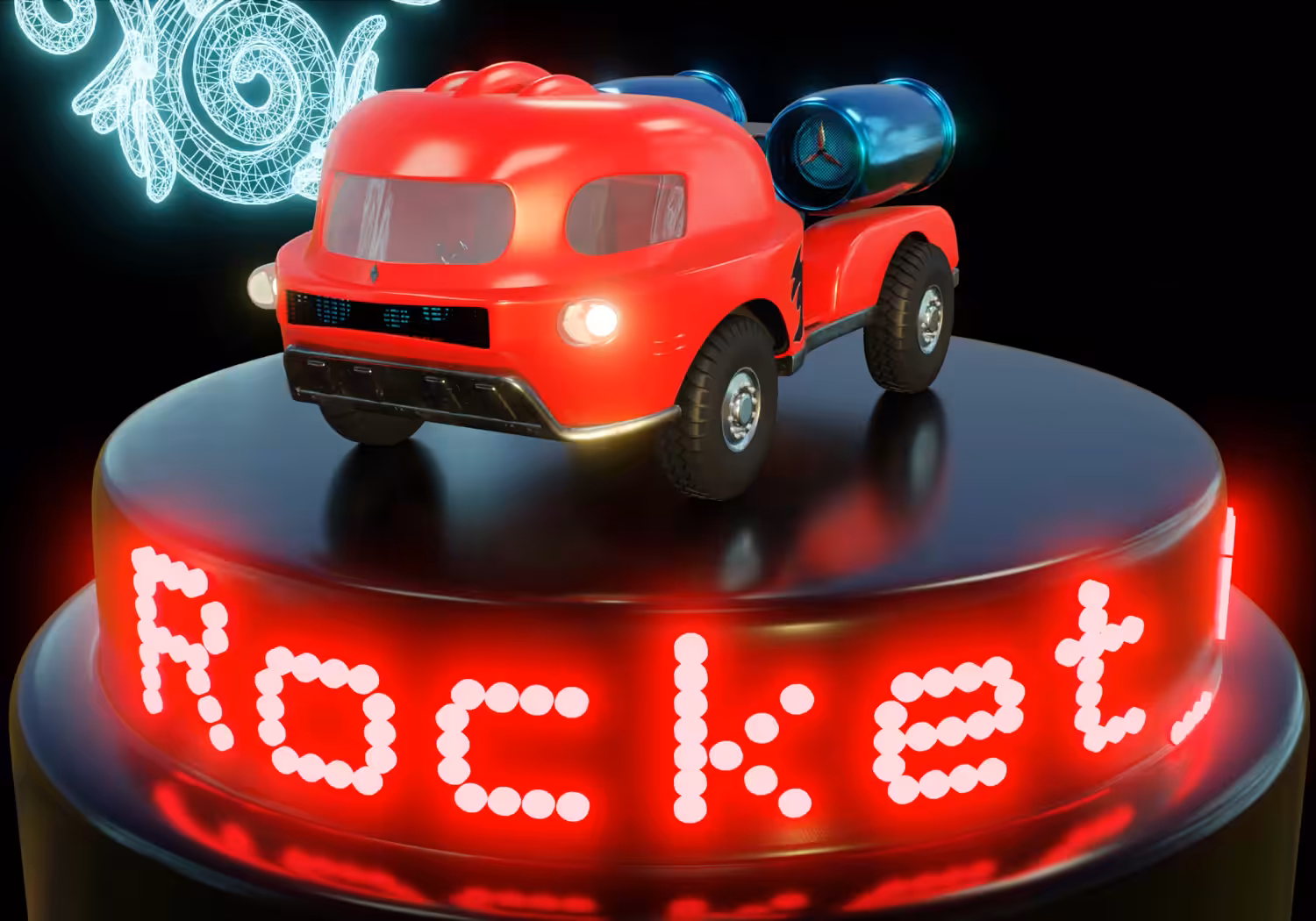 Rocket car #01