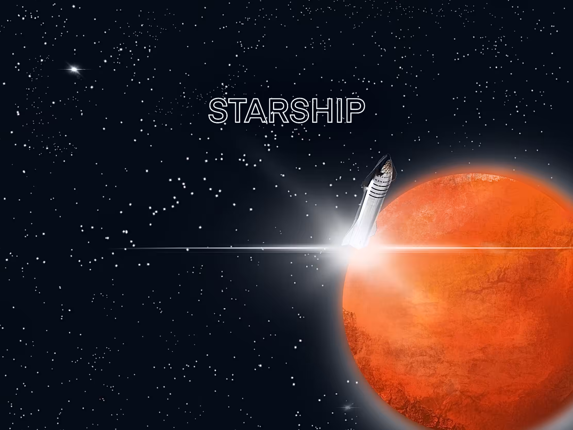 Red Planet and the Starship