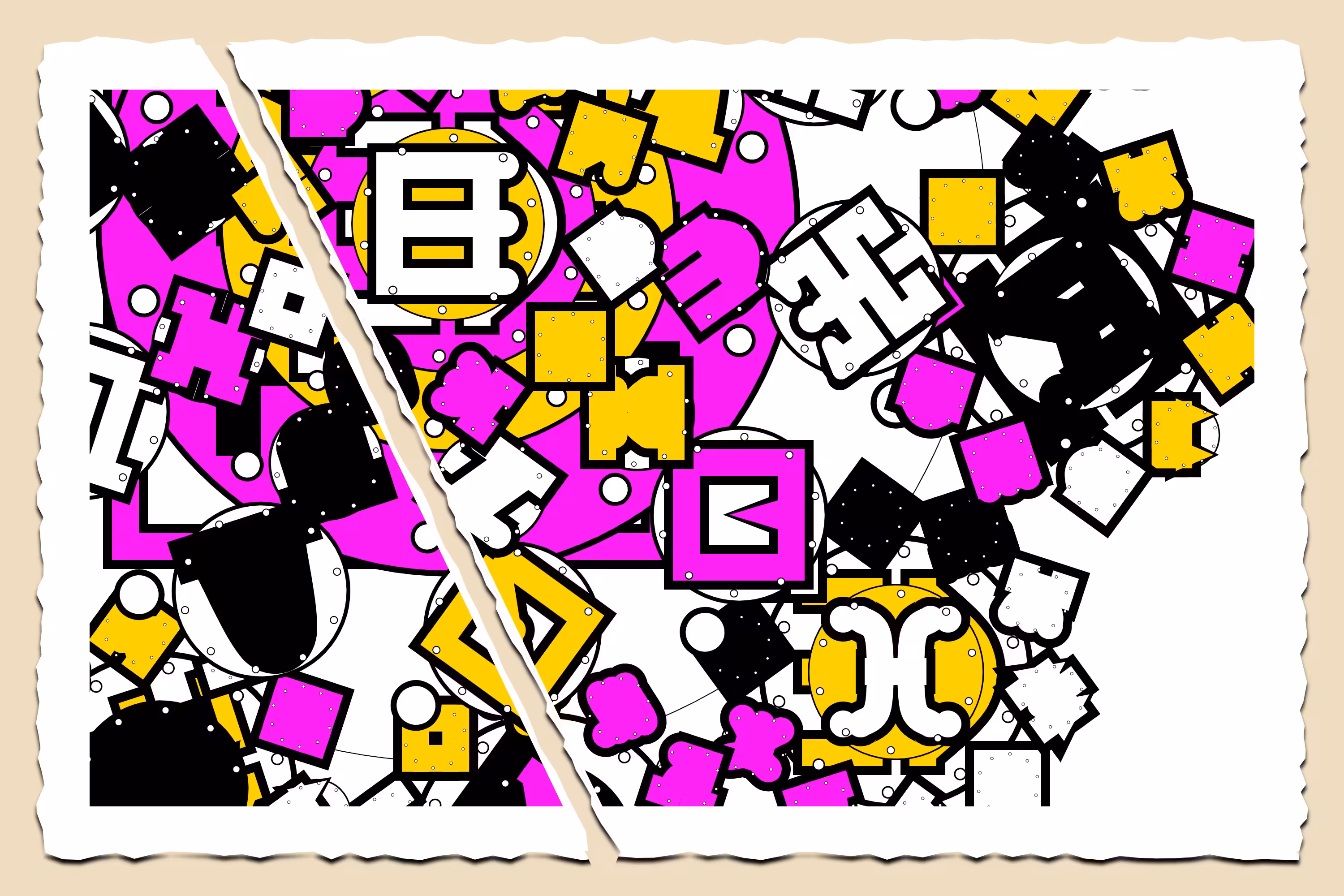Fractals and fractures -"Alphabetic Signs" - EXPERIMENT 02