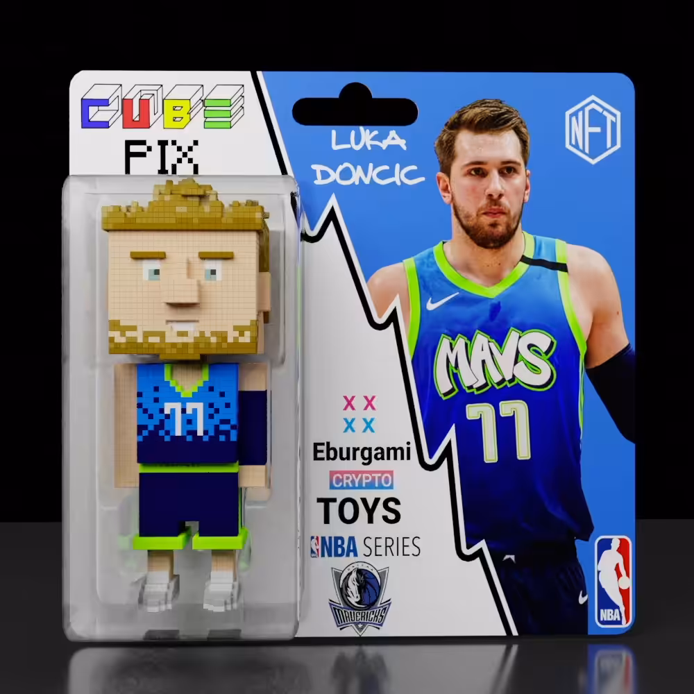 Cube Pix - Luka Dončić - Dallas Mavericks