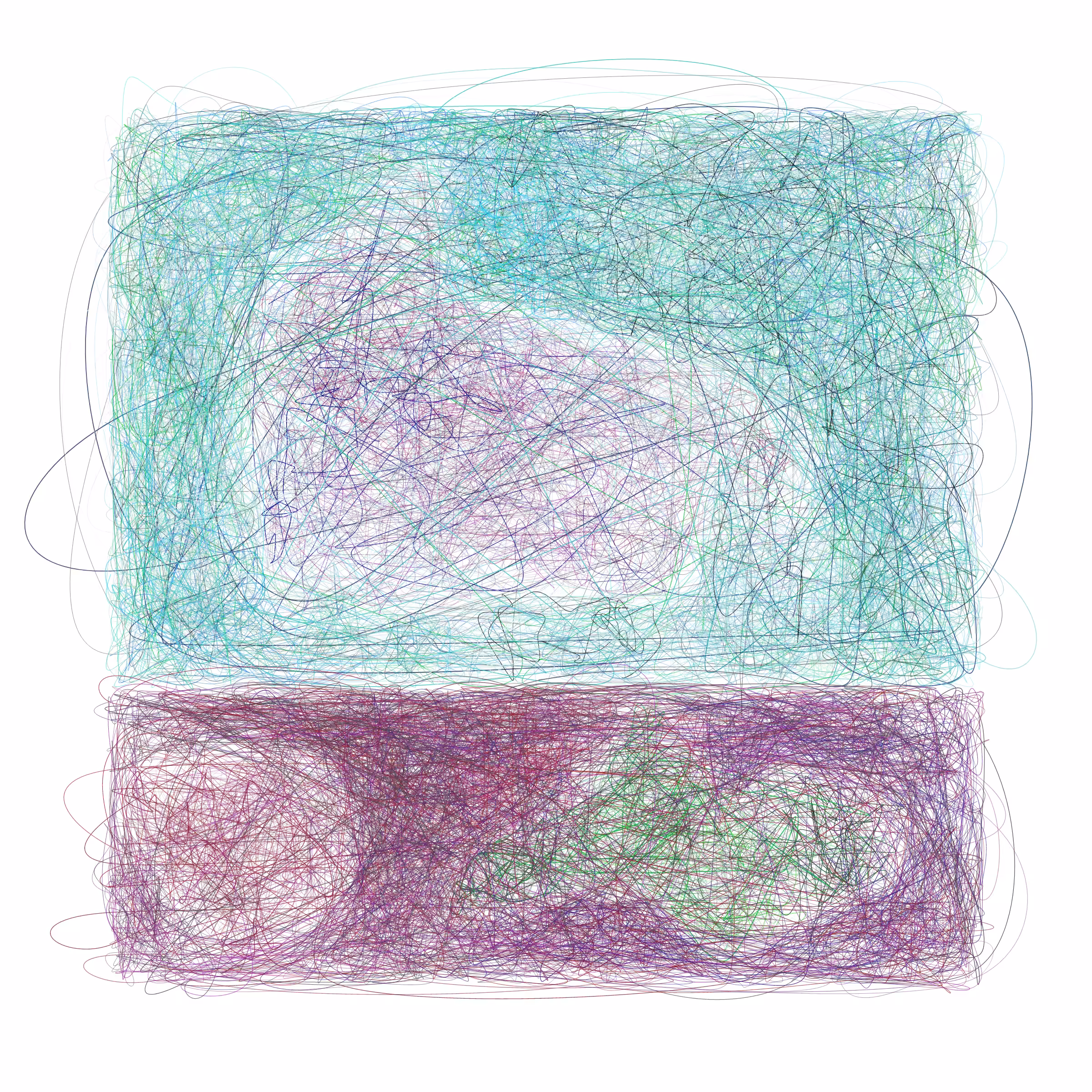 Scribbled Boundaries #604