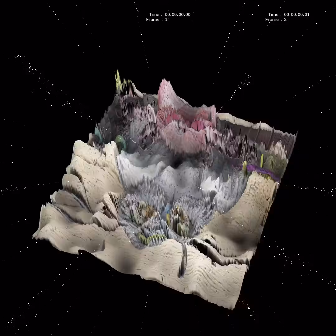 Data Art "Data World" #8