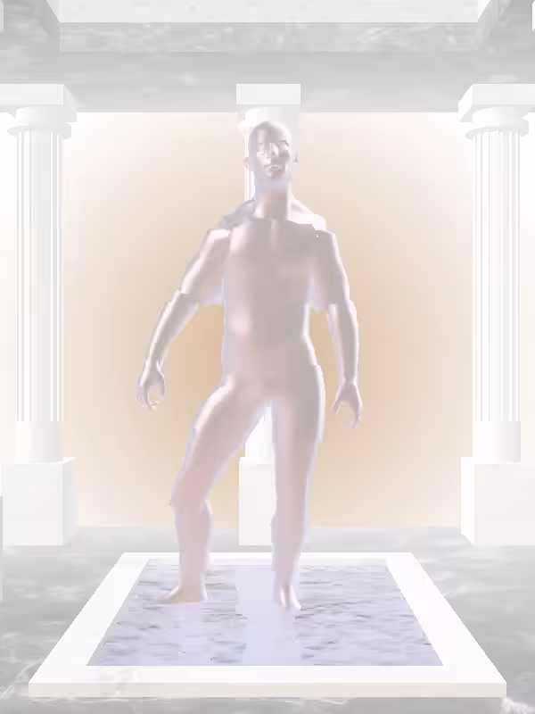 HeavenComputer: The Victorious Rosy Shimmer Man #7303