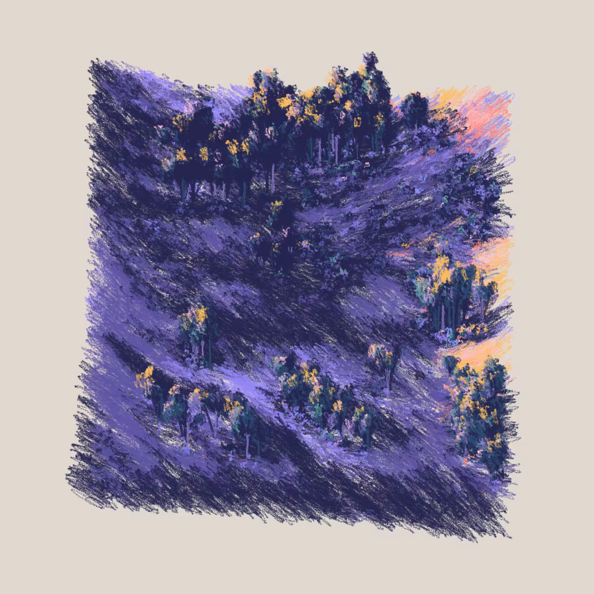 Eucalyptus and Sagebrush #96