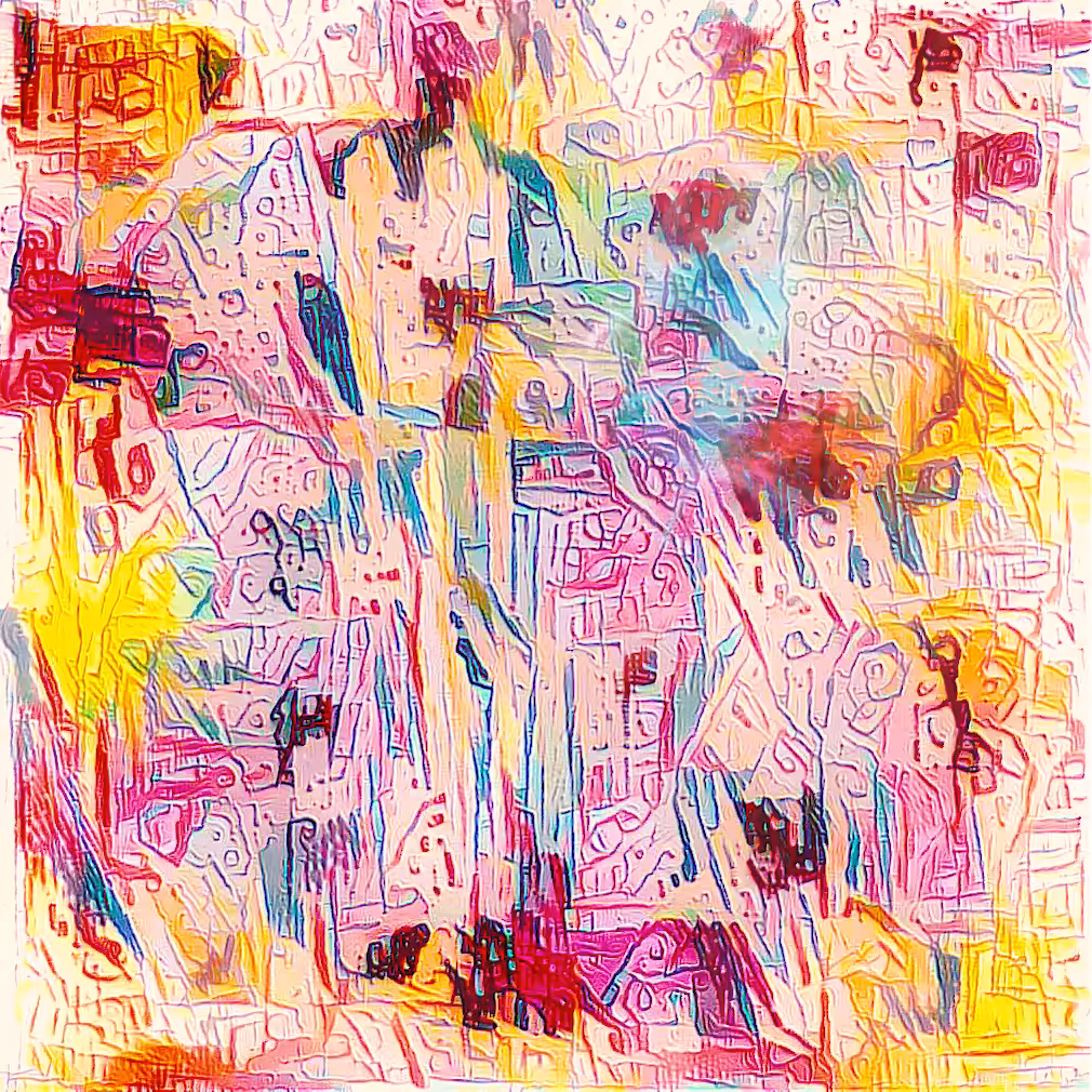 Artwork with ghosts #1