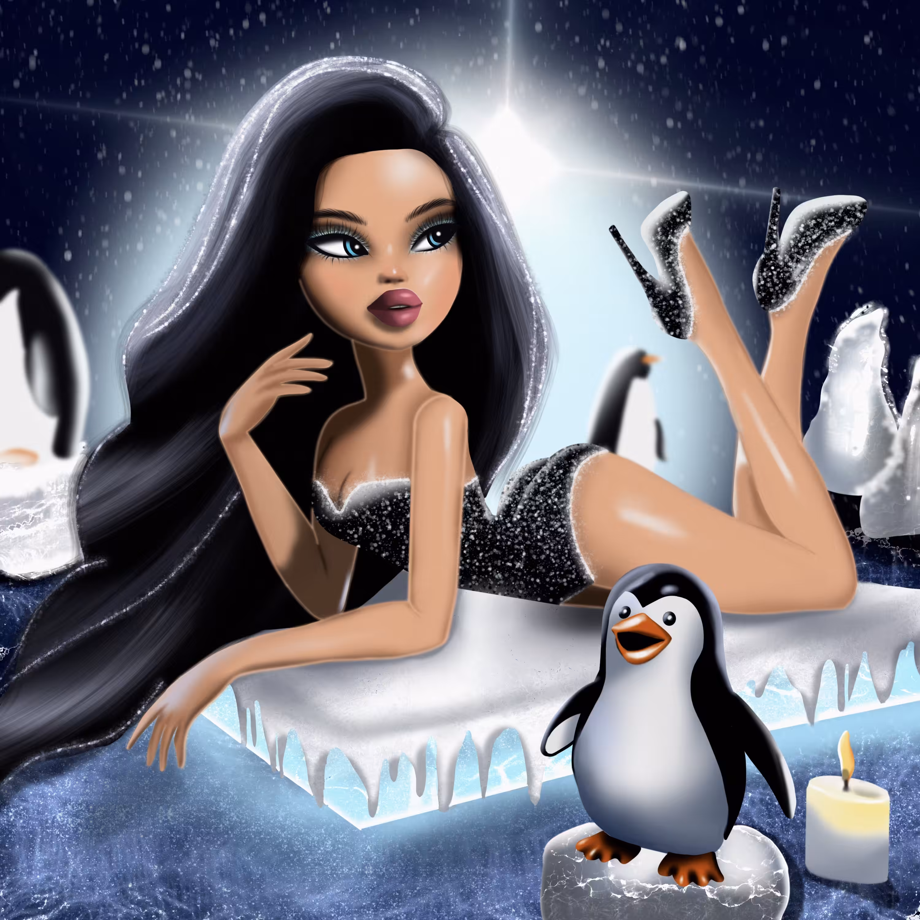 polar warmth 🐧