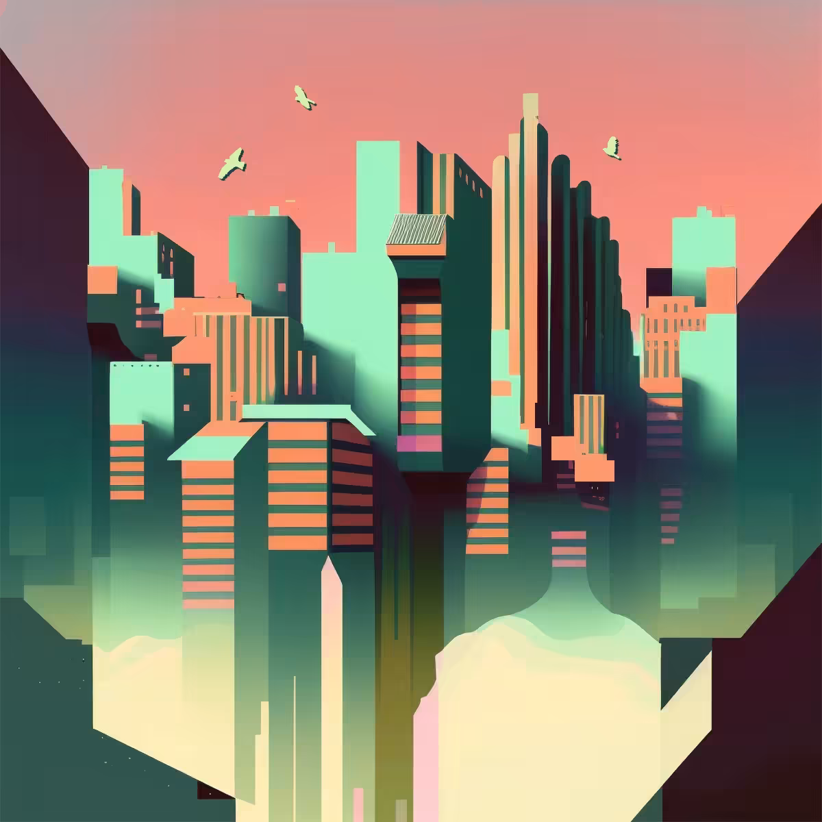 Geo-City: Solara Falls
