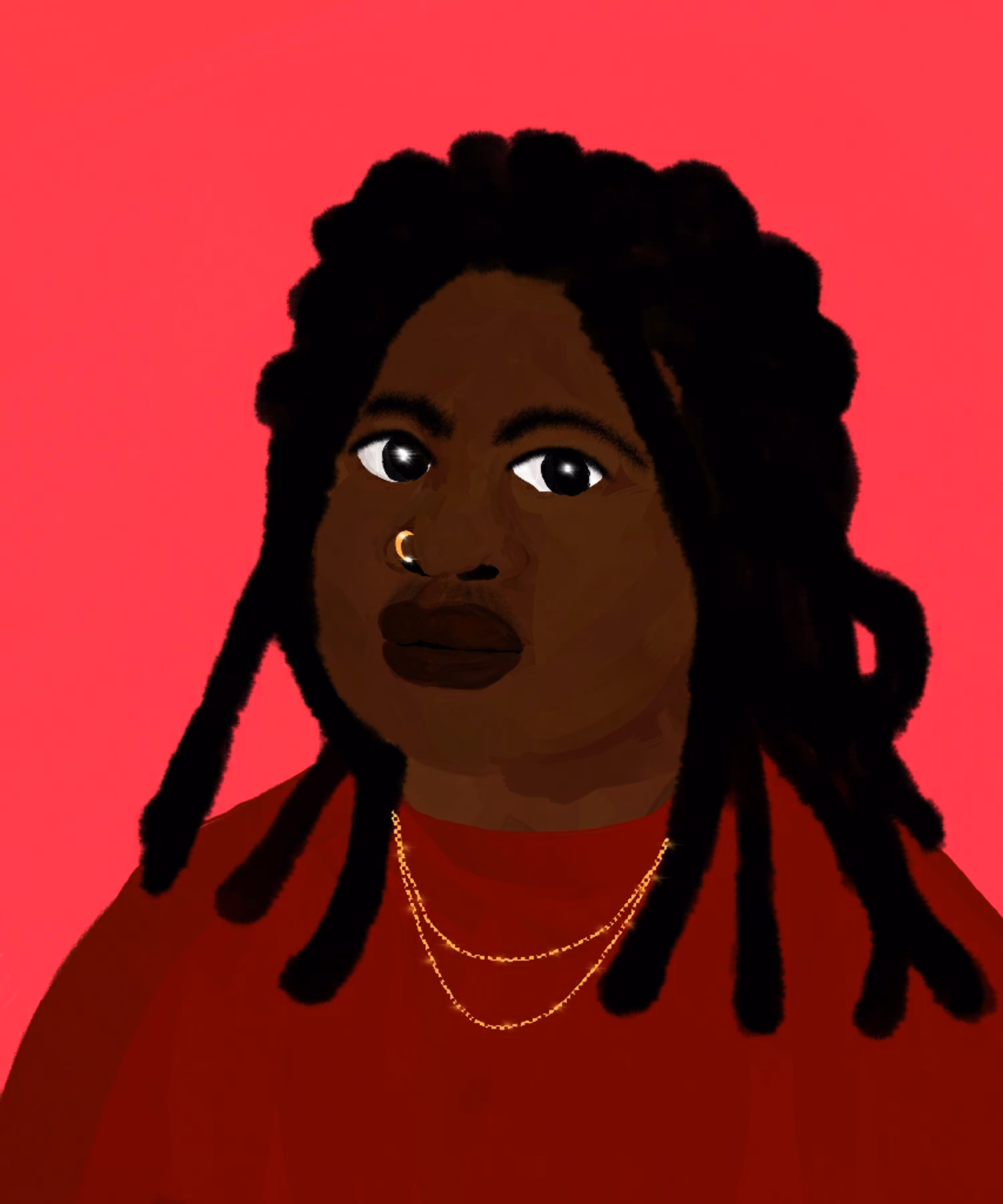 red