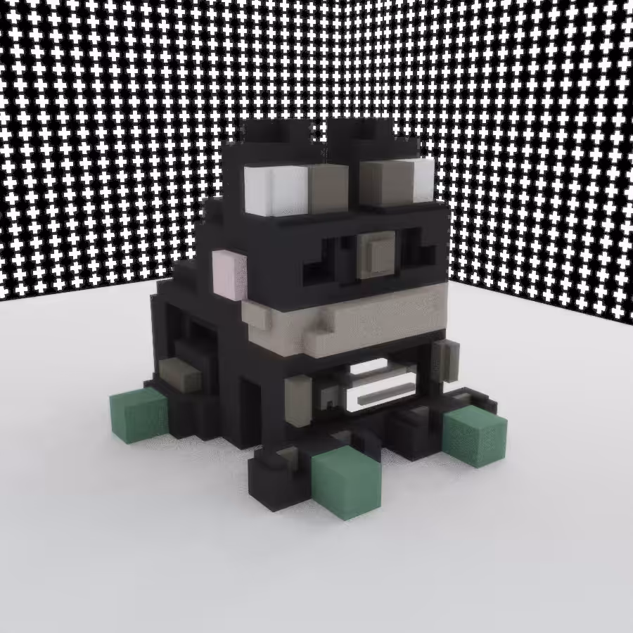 Baby FrogPunk #000 {Origin BabyFrogPunk}