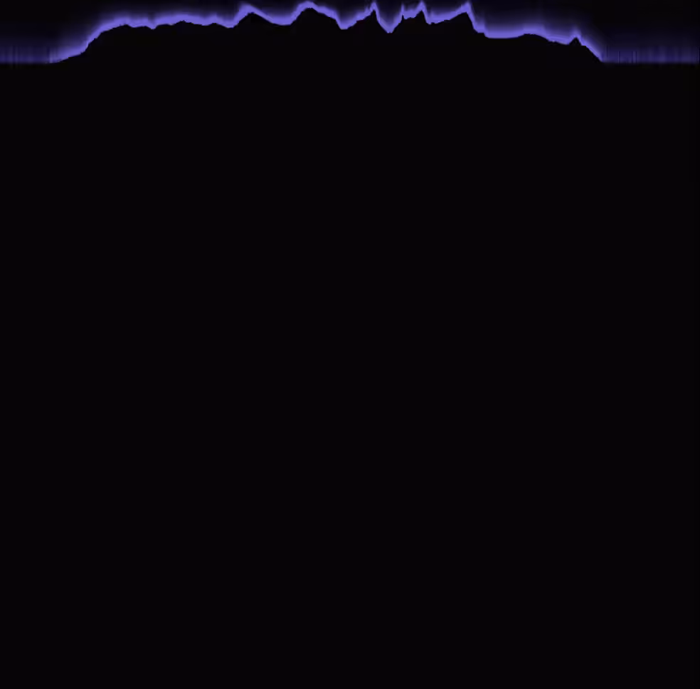 Raining Pixels #141 Slate Blue, Matrix Style