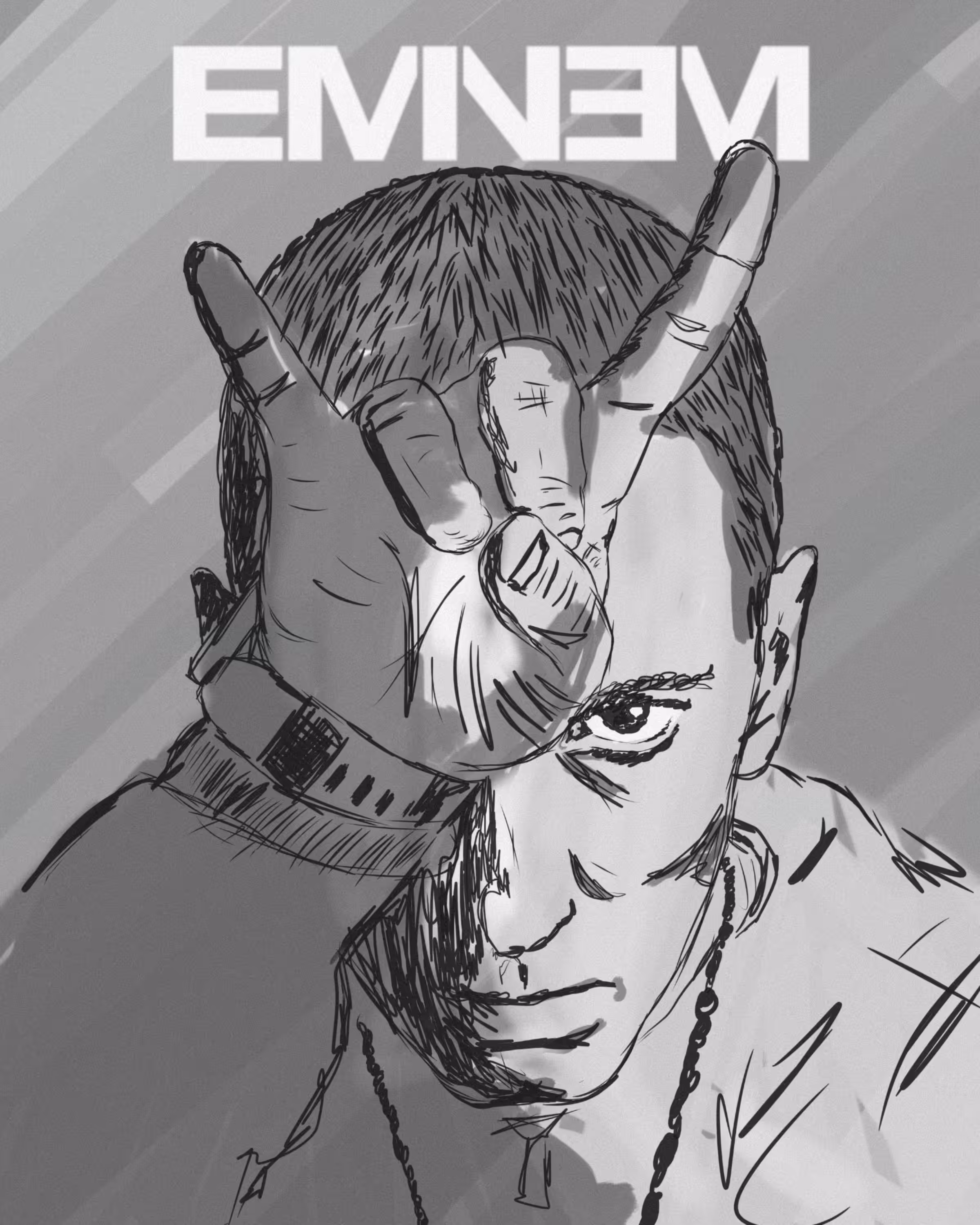 Random 1:1 Artwork : Rap God 🎤