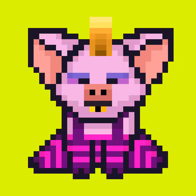 Punk Pig #00172