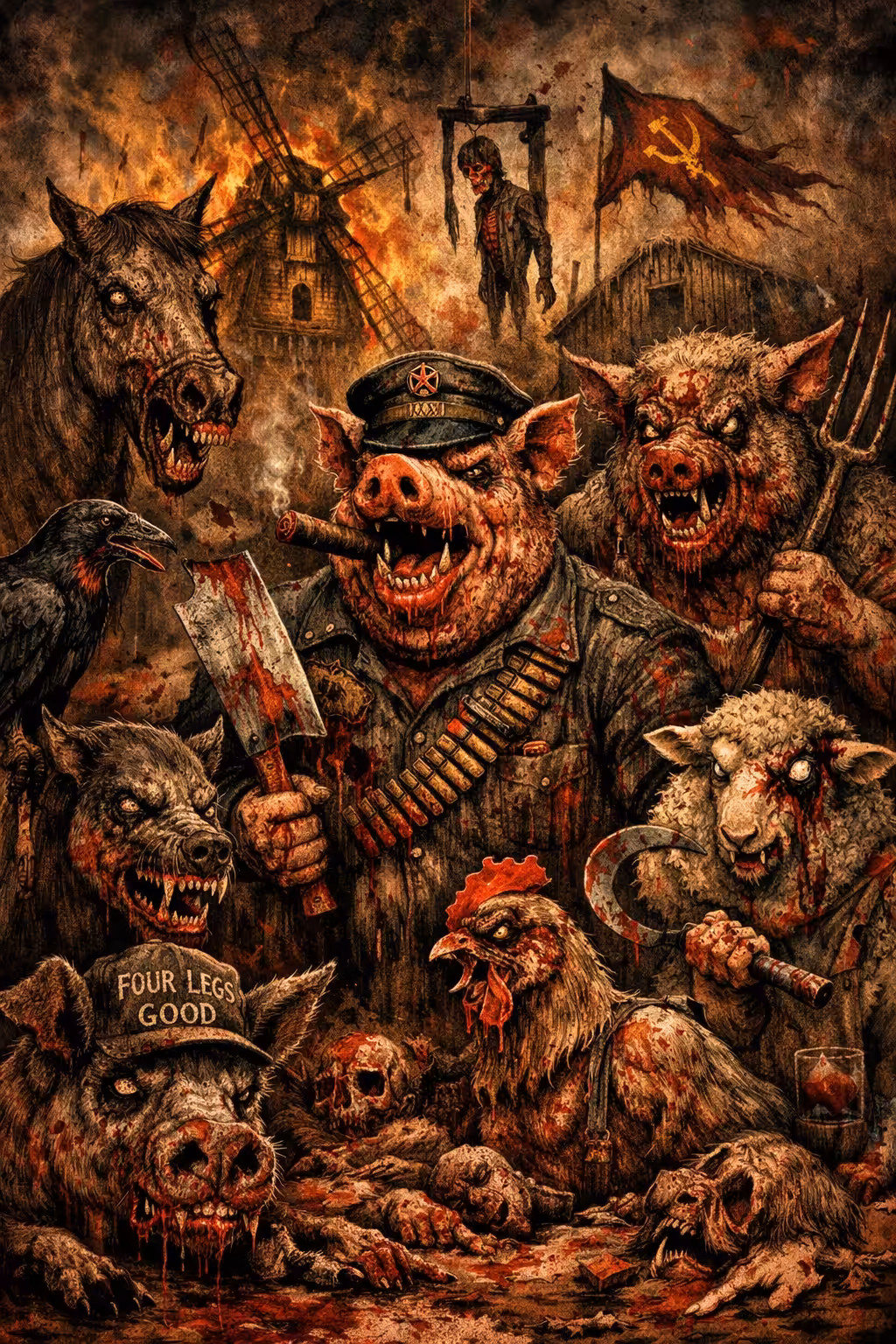 DEMON MONARCH: When Pigs Preach, the Farm Bleeds