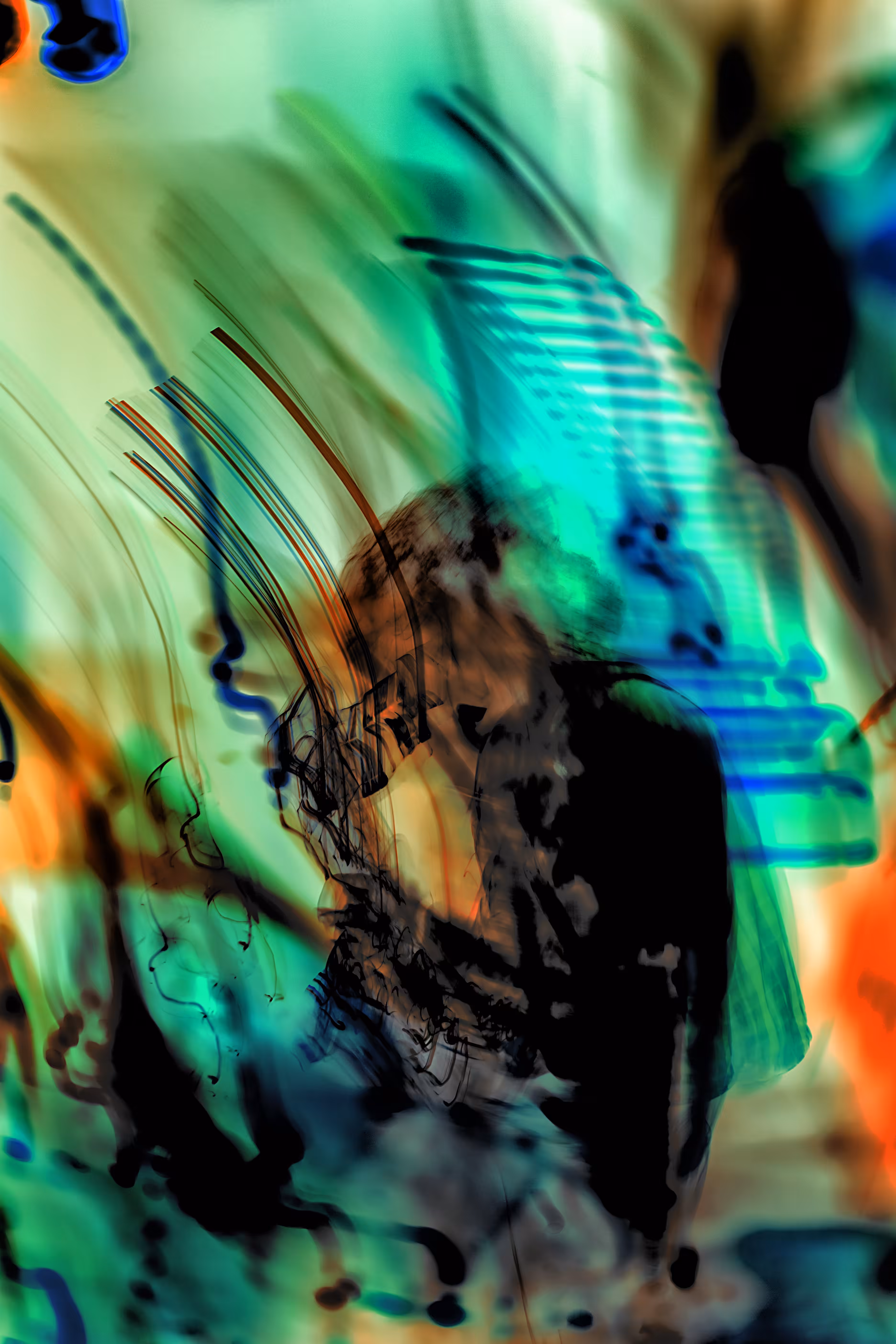 T. Sur Playing the Sax