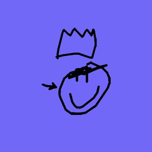 Basquiat Doodles: Basquiat #2767