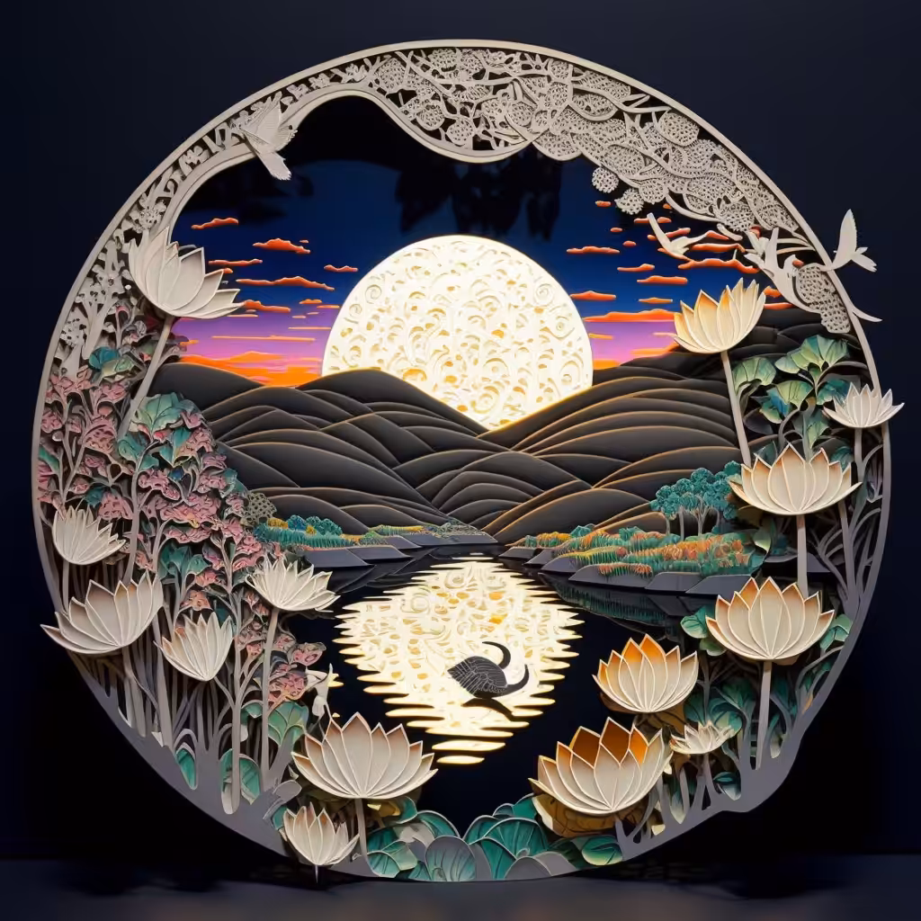 Paper cut art #27