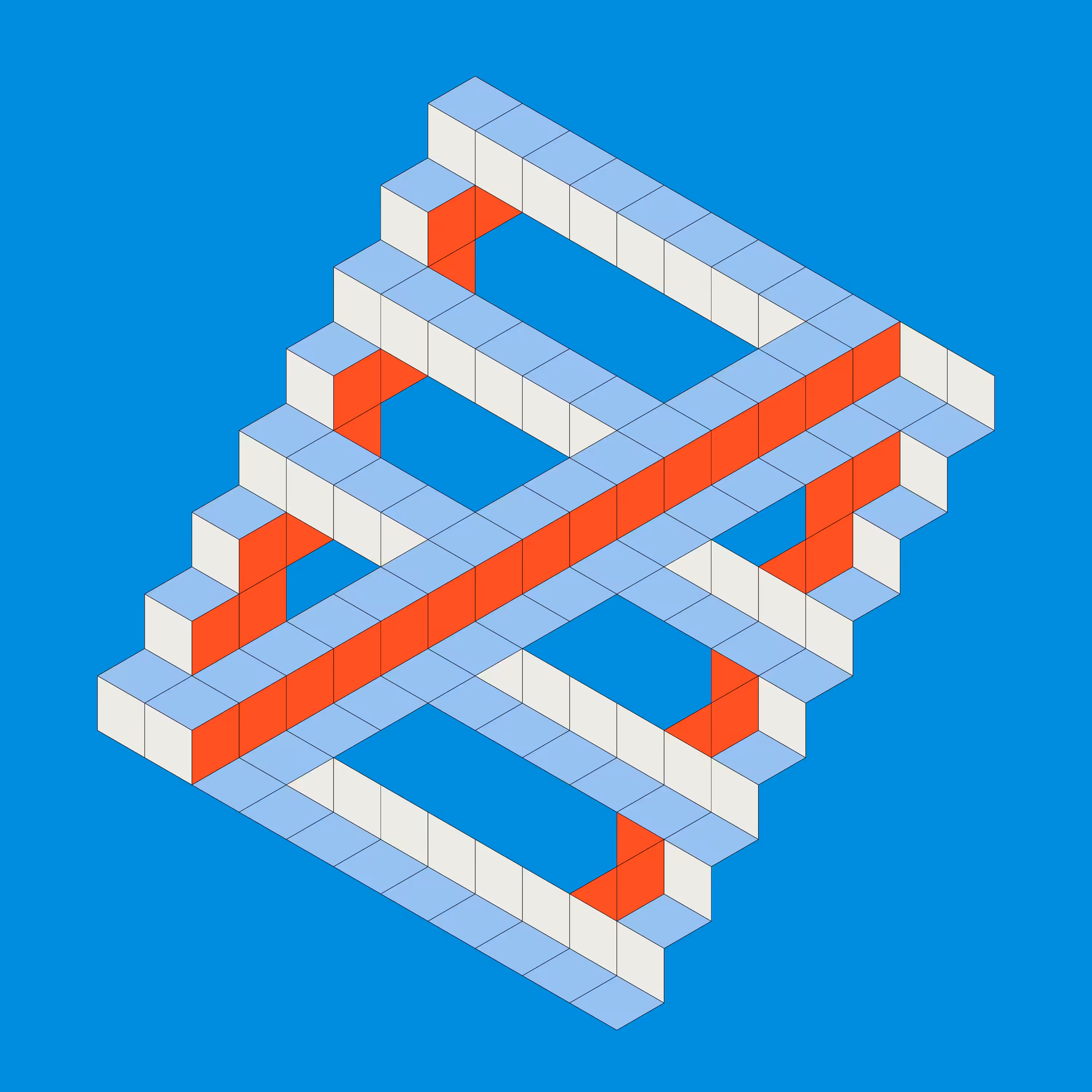 Optical Stairs #4