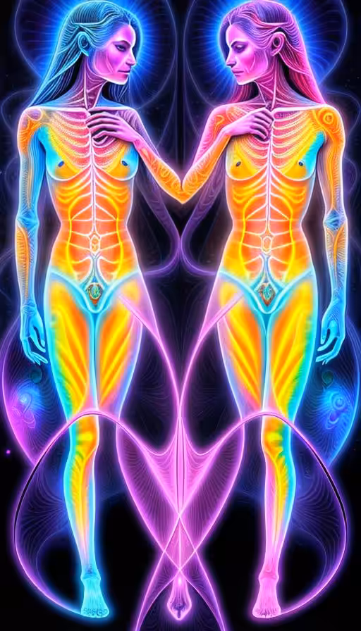 Psychedelic Artwork : Mirrored