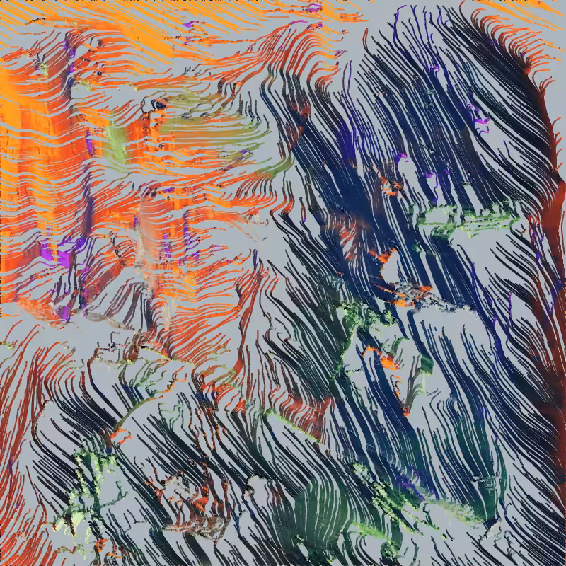 ABSTRACT PERLINS #14