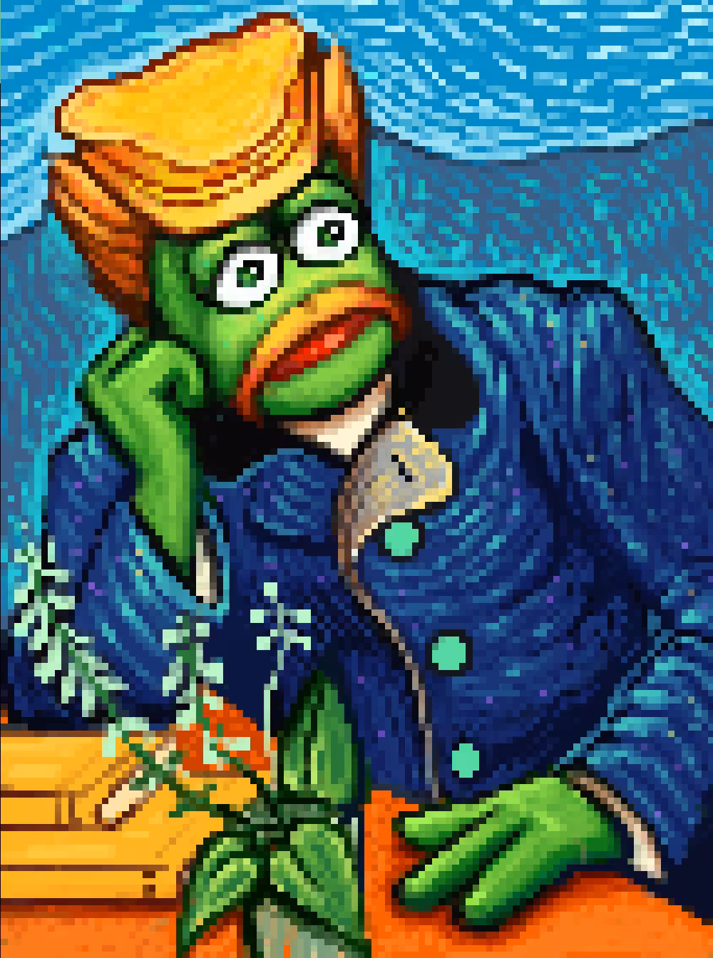 🐸 Portrait  Of Dr Pepe Gachet 🐸
