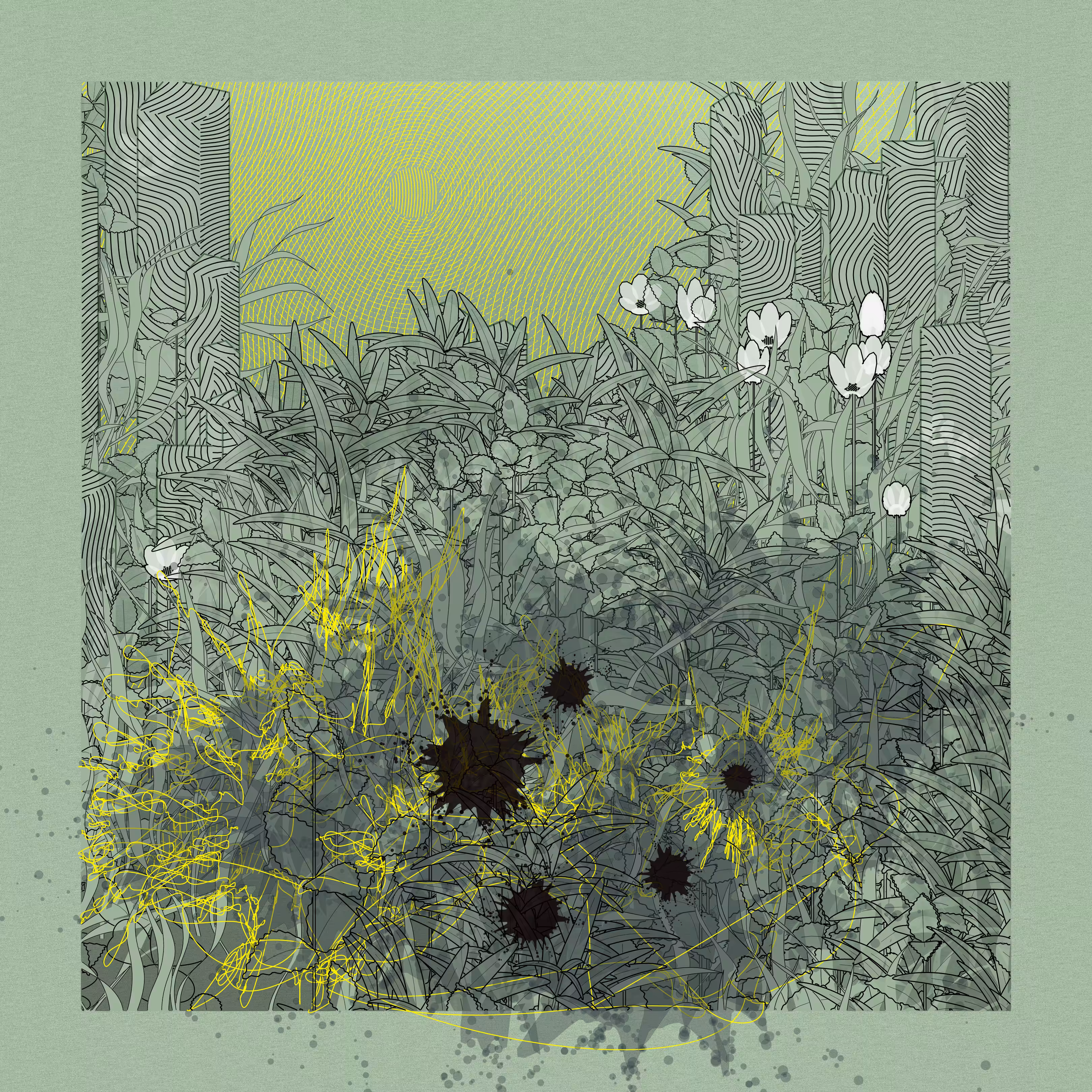 Landscape with Carbon Capture #7728