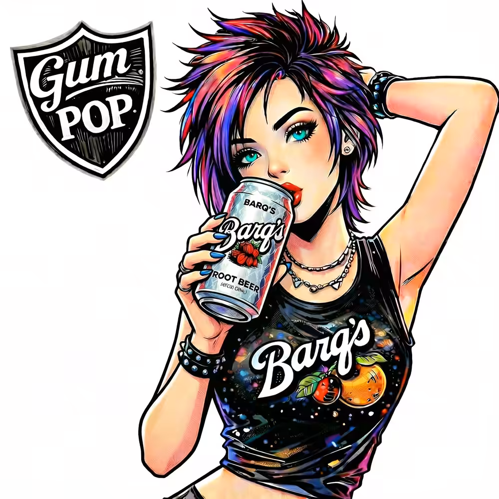 GUM POP - Sugar Rush Society: GUM POP 023 - Barq's Root Beer Rebel