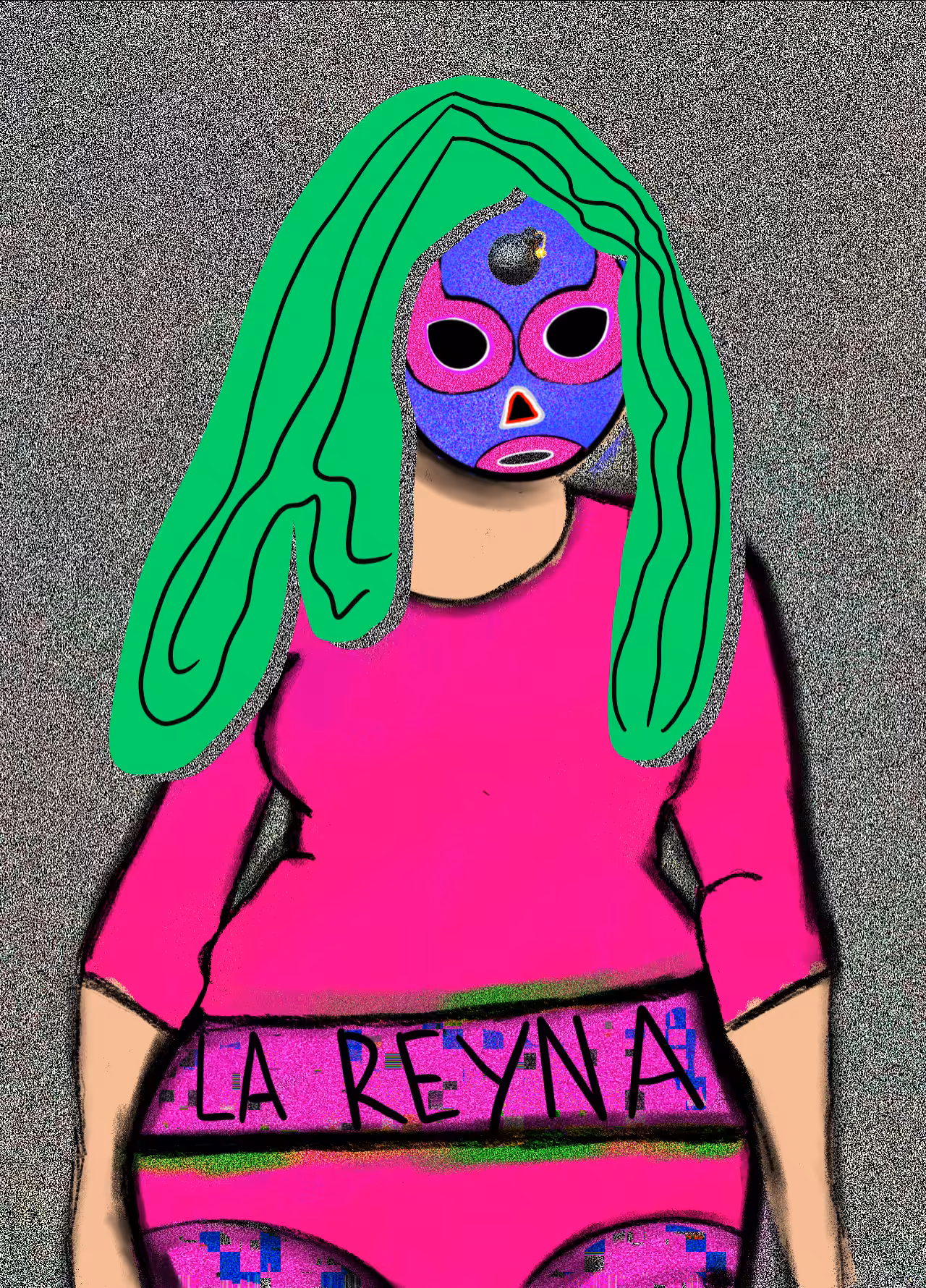 NFT luchadora #89