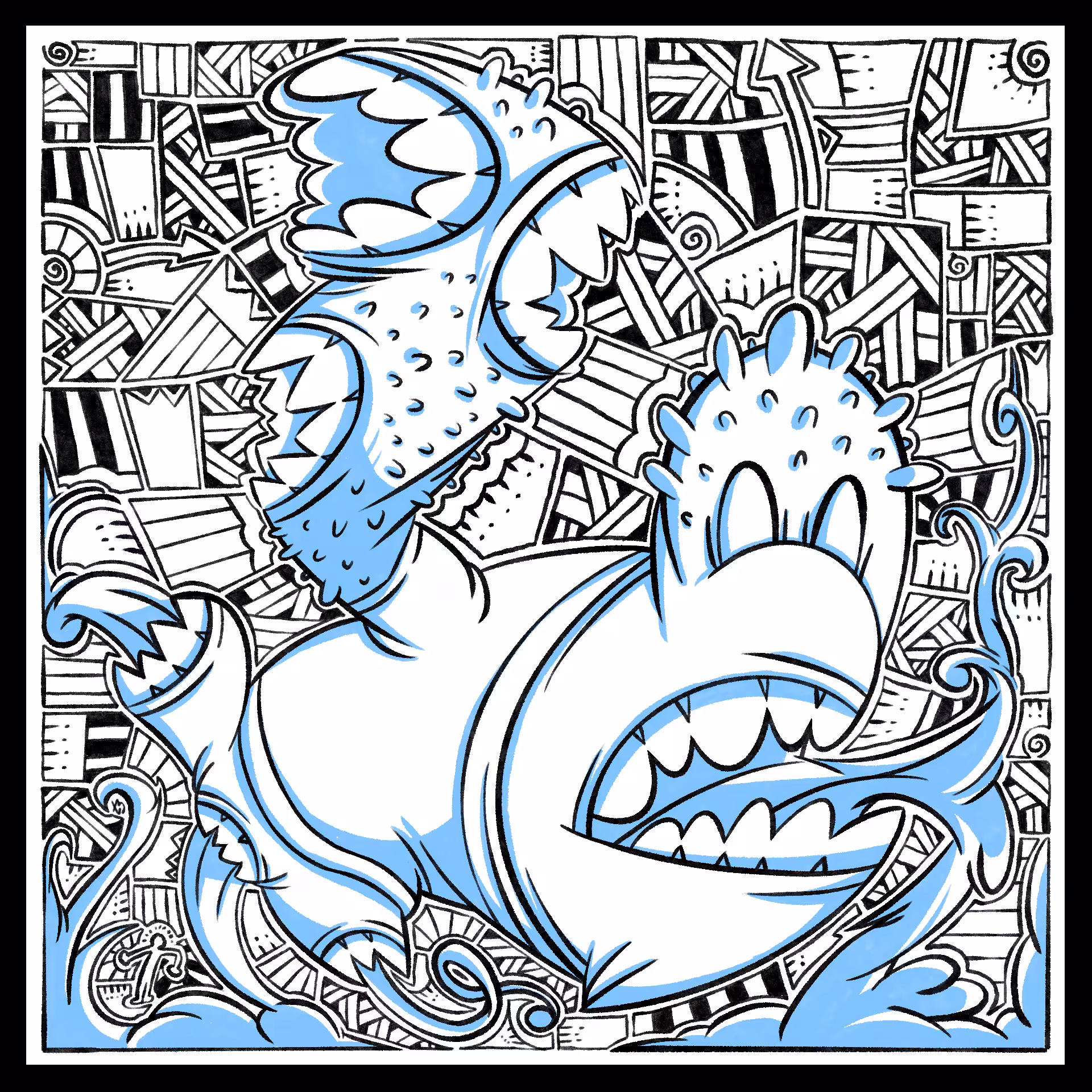 Creature 063 Lineart